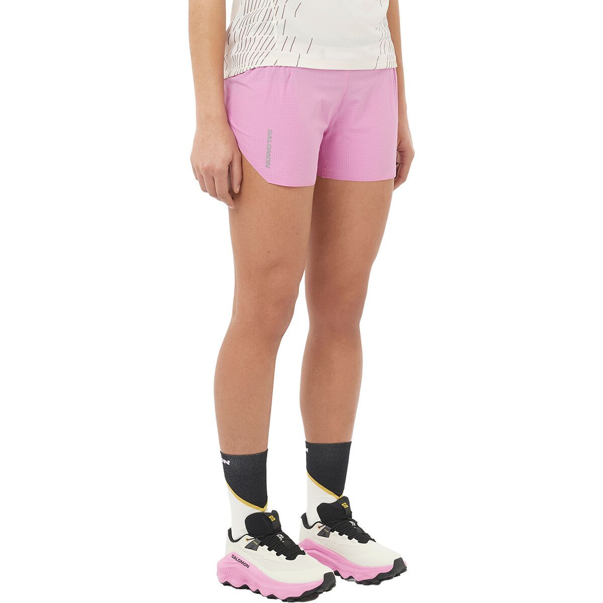 Image of Salomon Sense Aero 3in Short - Women's Cyclamen, M