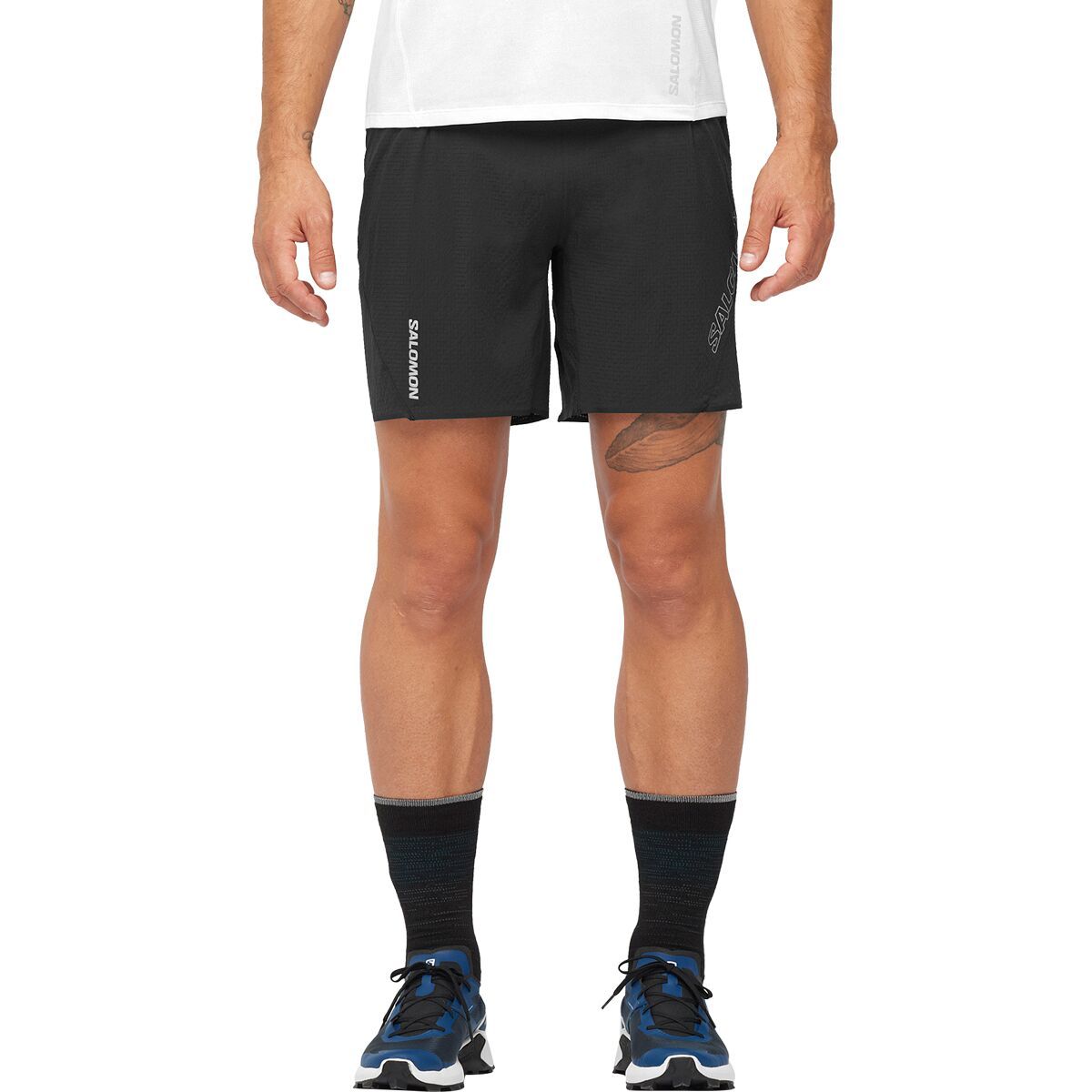 Salomon Sense Aero 7in Short - Men's Deep Black, M