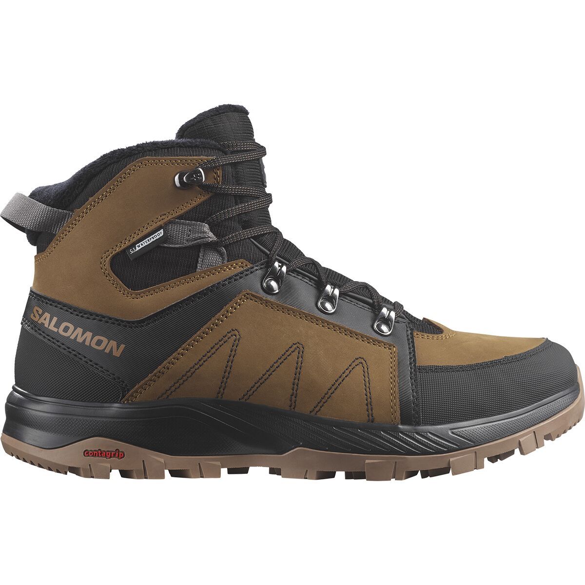 Salomon Outchill Thinsulate ClimaSalomon Boot - Men's Rubber/Black/Magnet, US 12.0/UK 11.5
