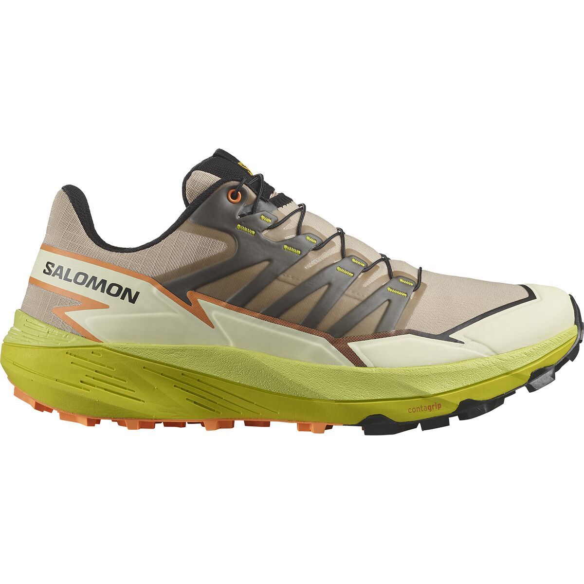 Salomon Thundercross Trail Running Shoe - Men's Safari/Sulphur Spring/Black, US 11.0/UK 10.5