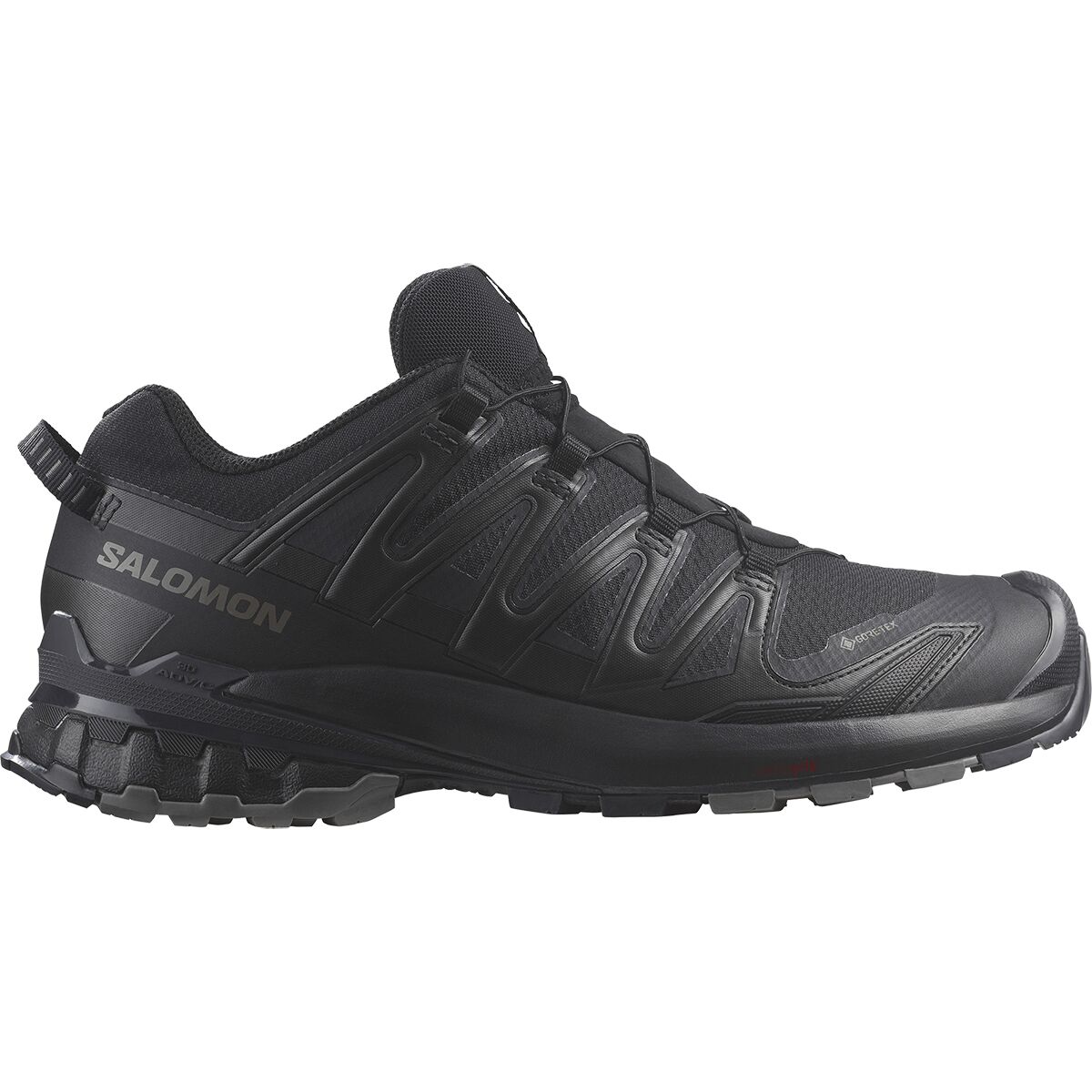 Image of Salomon XA Pro 3D V9 Gore-Tex Trail Running Shoe - Men's Black/Phantom/Pewter, US 10.0/UK 9.5