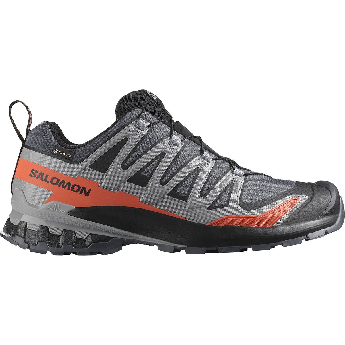 Image of Salomon XA Pro 3D V9 Gore-Tex Trail Running Shoe - Men's Turbulence/Black/Burnt Ochre, US 12.0/UK 11.5