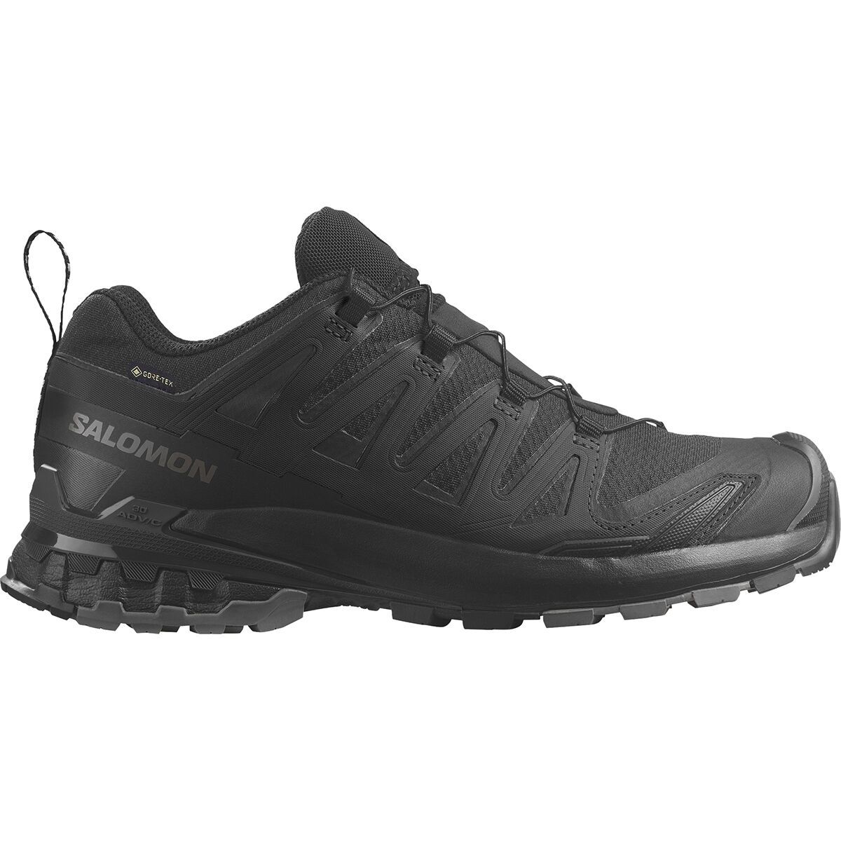 Image of Salomon XA Pro 3D V9 GORE-TEX Trail Running Shoe - Women's Black/Phantom/Pewter, US 8.0/UK 6.5