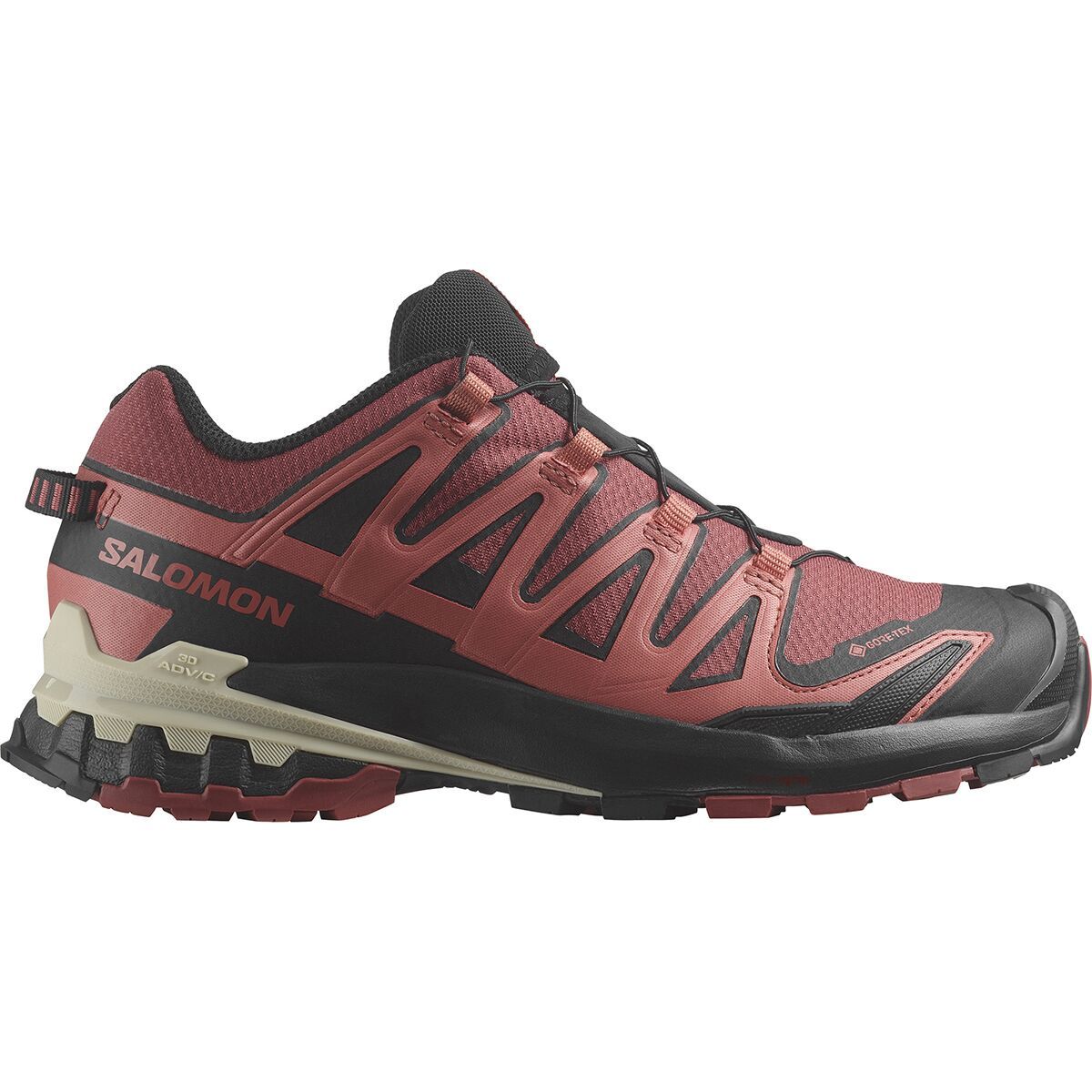Salomon XA Pro 3D V9 GORE-TEX Trail Running Shoe - Women's Cow Hide/Black/Faded Rose, US 7.5/UK 6.0