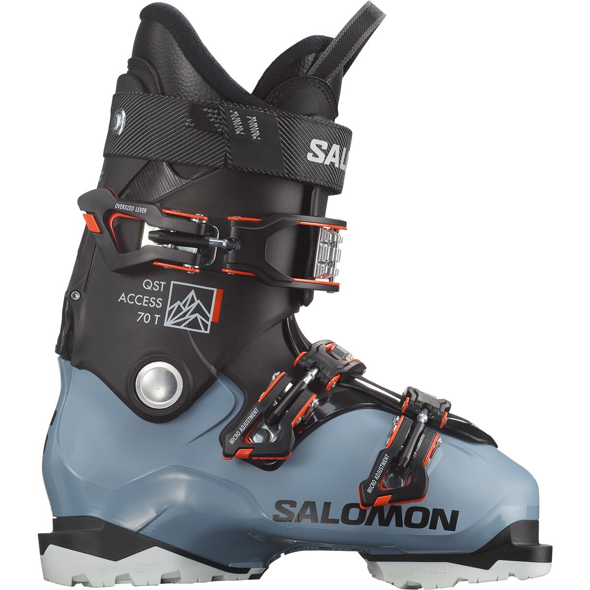 Salomon Salomon QST Access 70T GW Boot - Kids' Coppen Blue/Black/Orange, 25.0/25.5