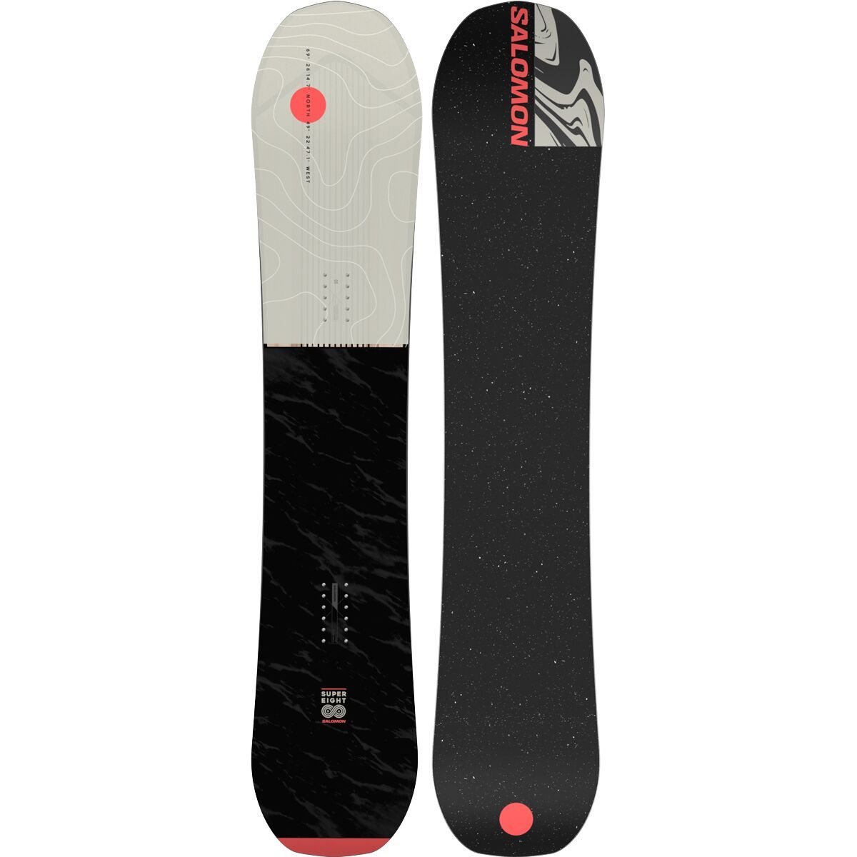 Super 8 Snowboard 2024 One Color, 154cm by Salomon