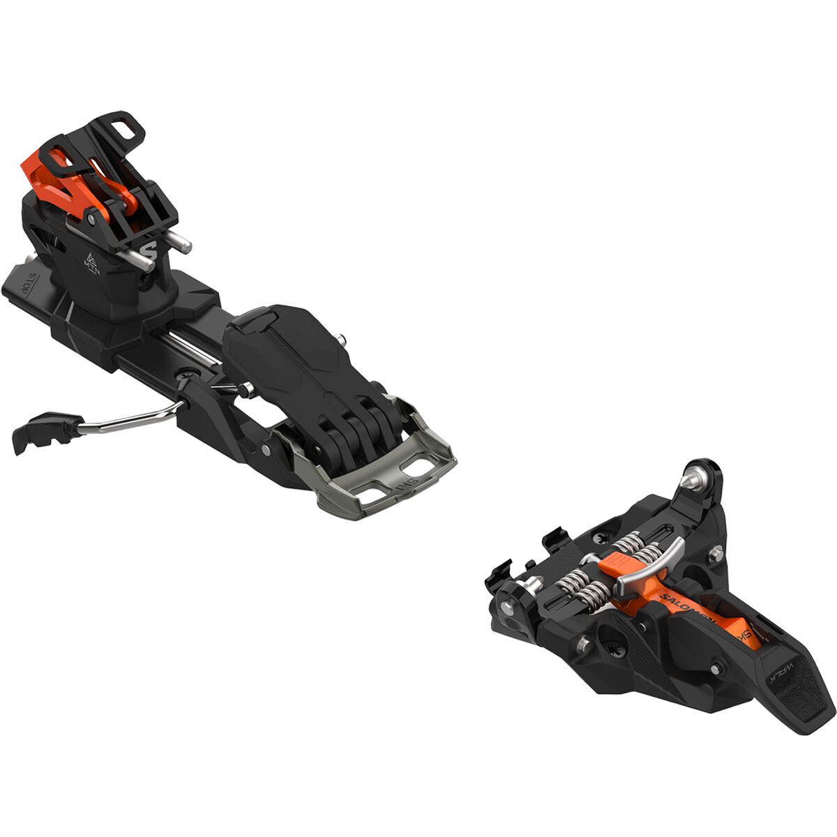 Image of Salomon MTN Summit 12 BR Binding - 2027 Orange/Burnt, 100mm