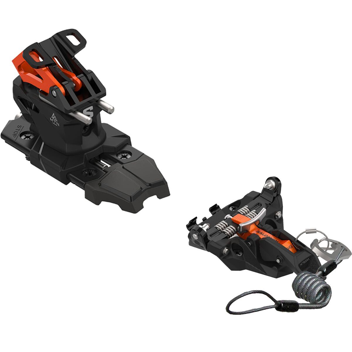 Image of Salomon MTN Summit 12 LSH Binding - 2026 Orange/Burnt, One Size