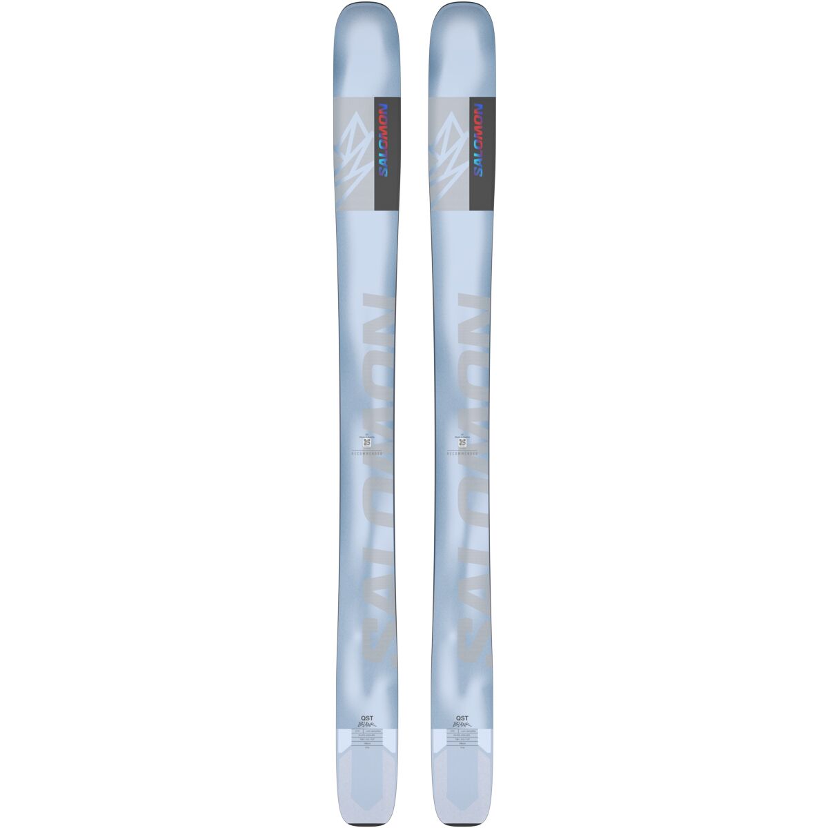 Salomon Salomon QST Blank Ski - 2025 Ill Blue/Pastel Blue/Poppy Red, 194cm