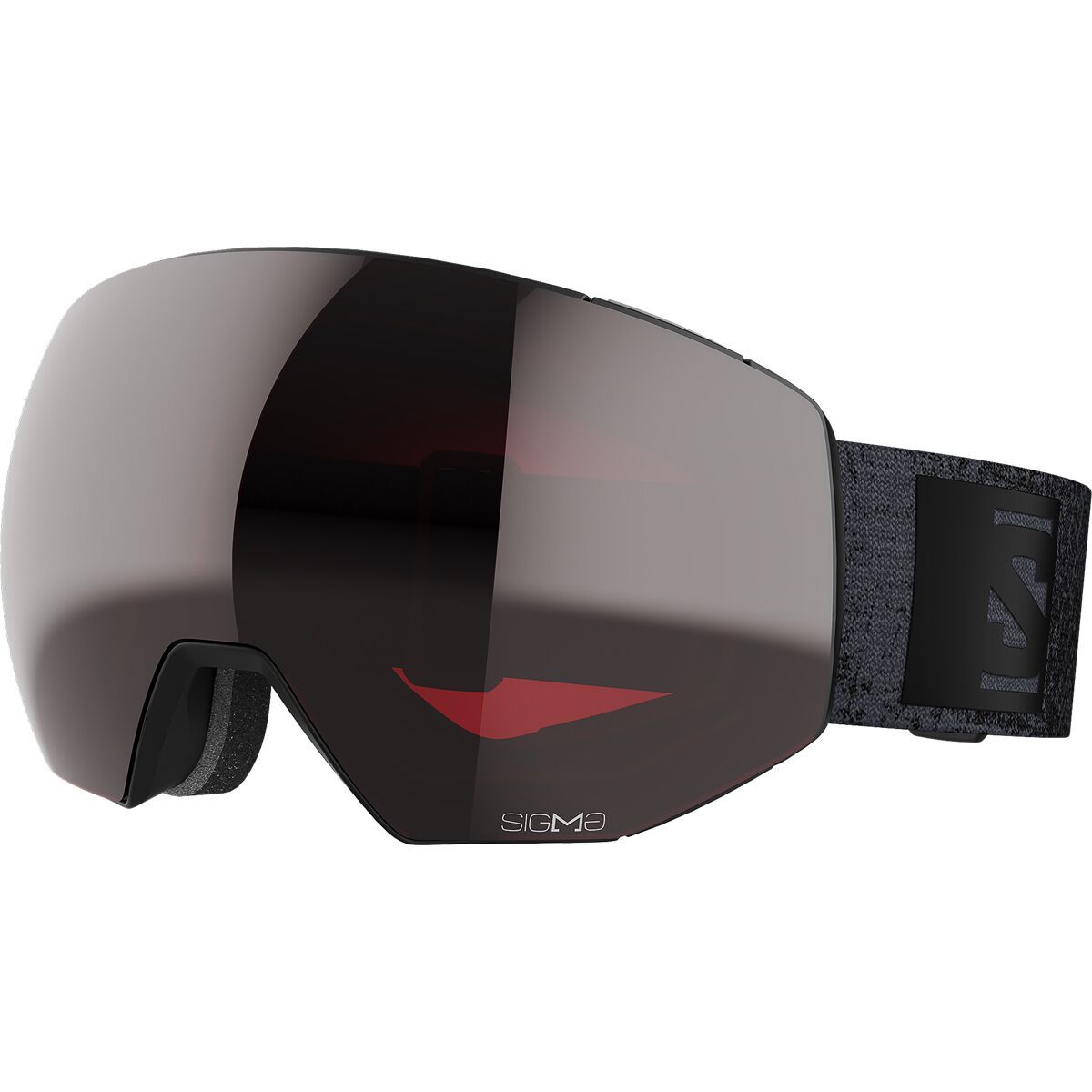 Salomon Radium Prime Sigma Goggles Black, One Size