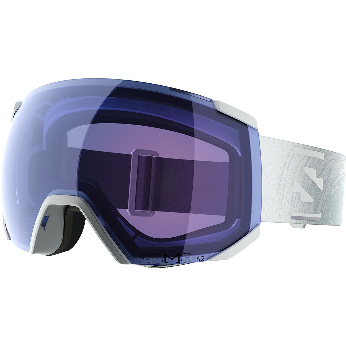 Image of Salomon Radium Sigma Goggles Ice Flow/Ice Blue, One Size
