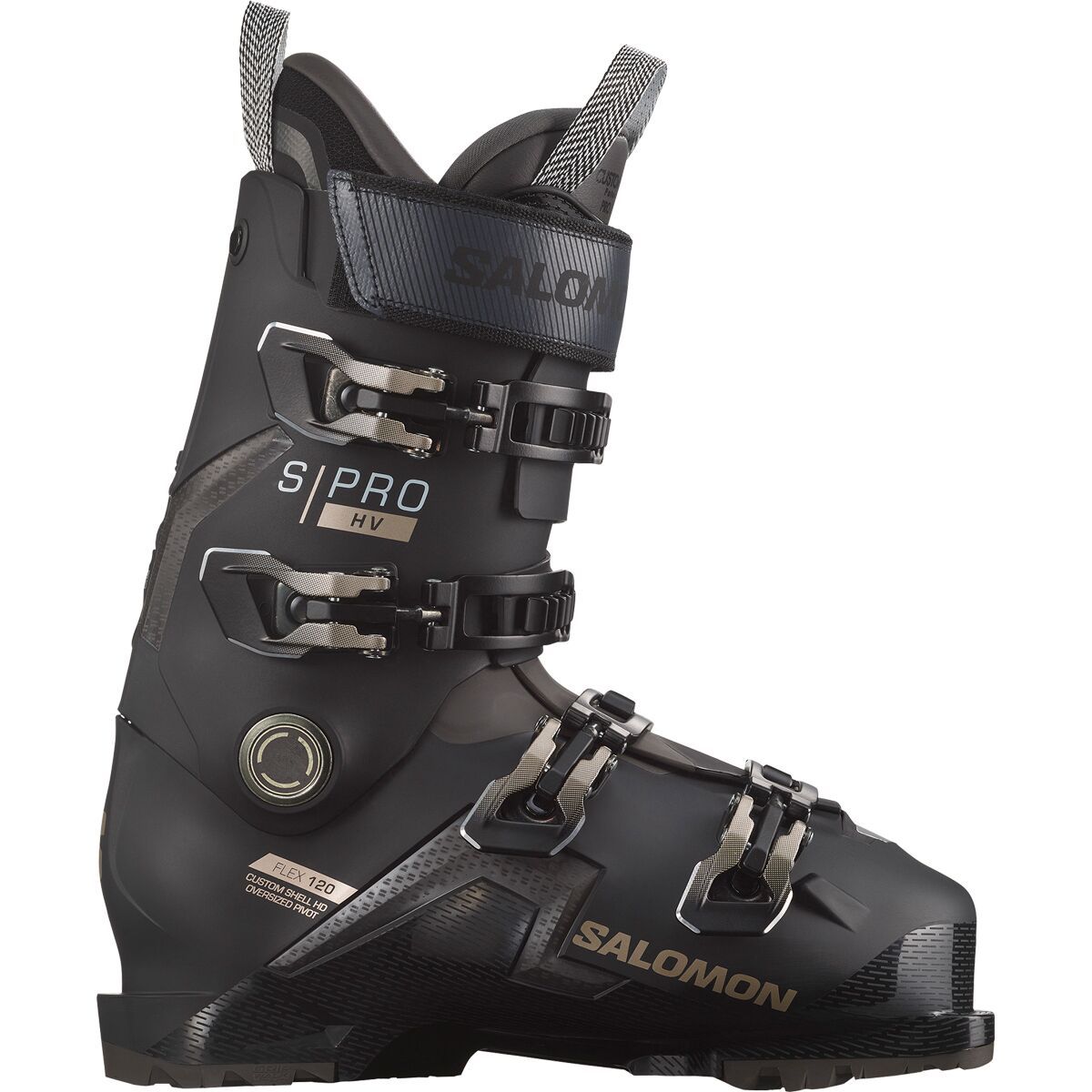 Image of Salomon S/Pro HV 120 GW Ski Boot - 2025 - Men's Black/Titanium/Beluga, 30.0/30.5