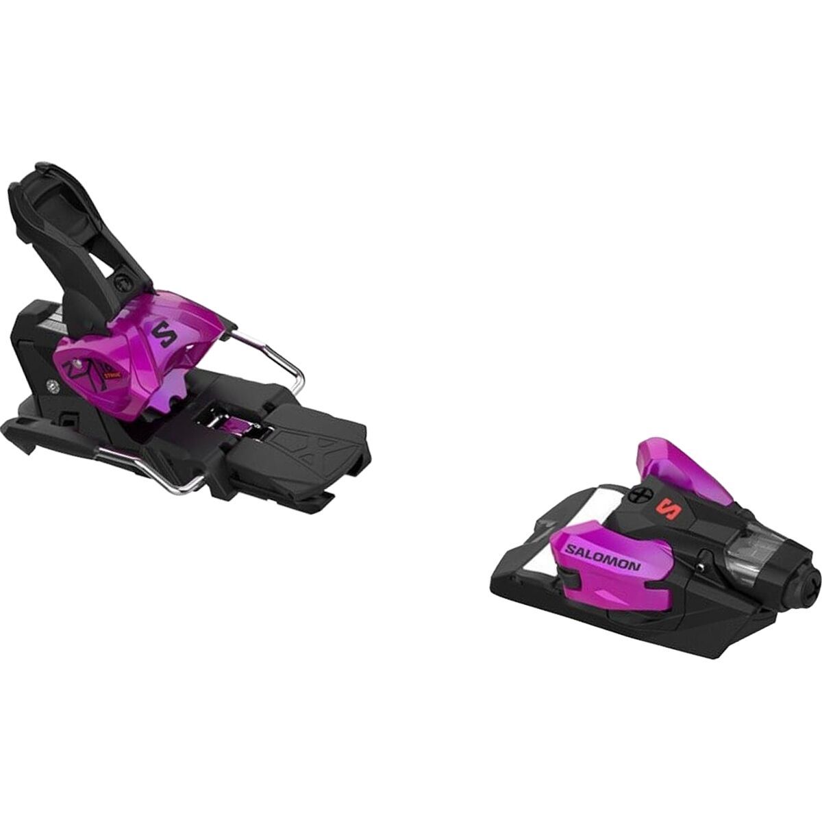 Image of Salomon Strive 16 MN Binding - 2025 Purple Shifted/Orange, 100mm