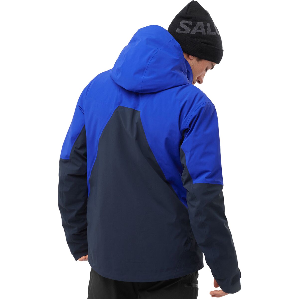 スキー SALOMON BRILLIANT JACKET MEN NIGHT SKY BRILLIANT Men's Insulated Hooded Jacket | Salomon