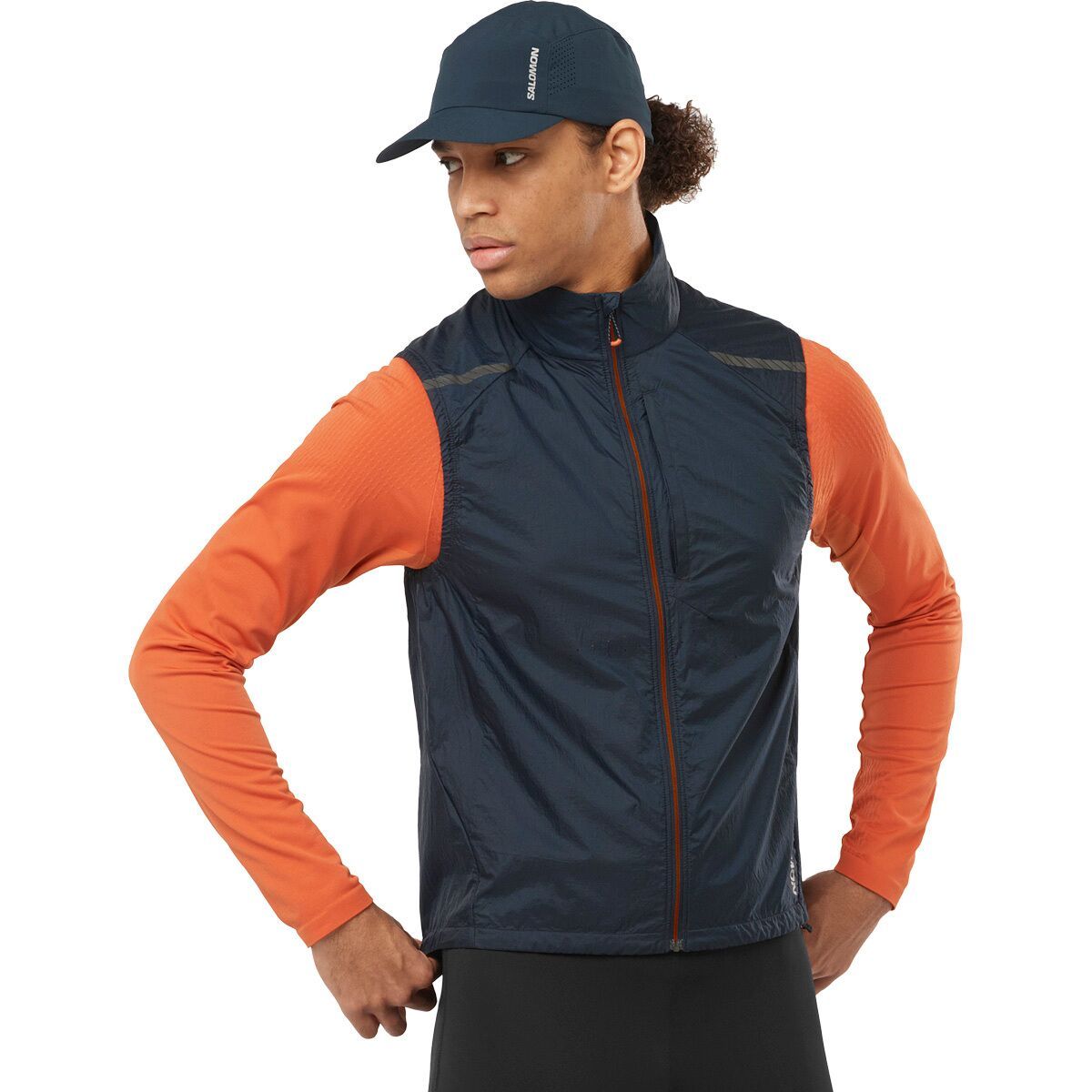 Salomon Sense Flow Vest - Men's Carbon/Carbon, XXL