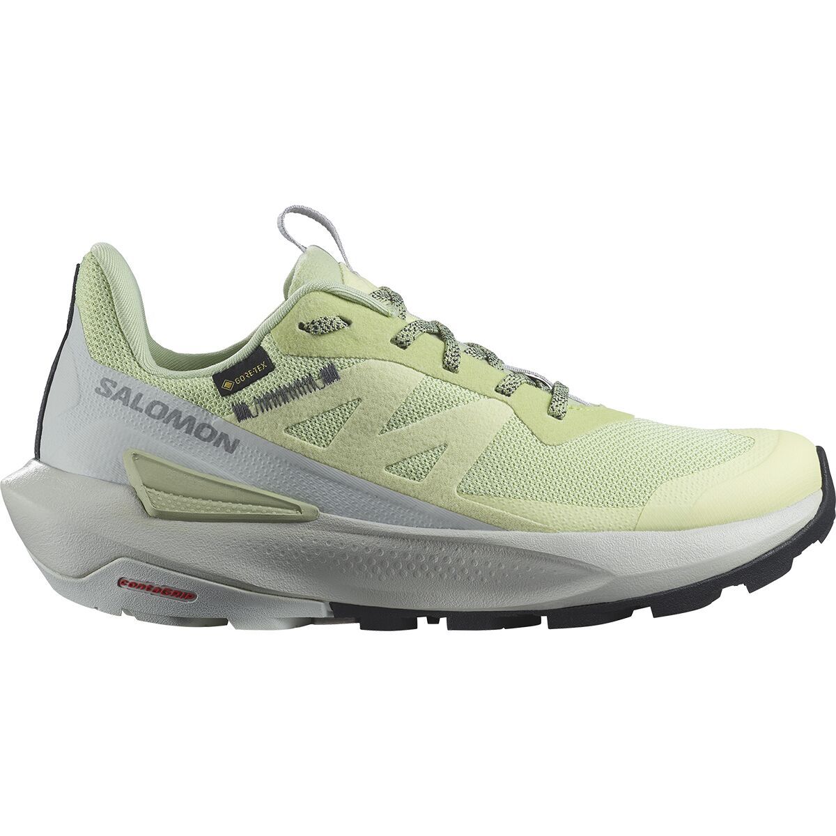 Salomon Elixir Activ GTX Shoe - Women's Celadon Green/Glacier Gray/Phantom, US 6.5/UK 5.0