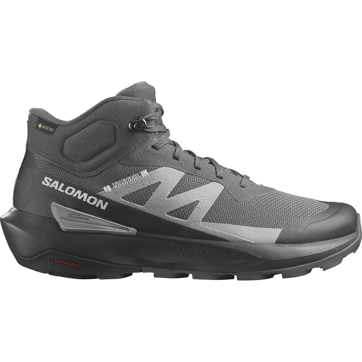Image of Salomon Elixir Activ Mid GTX Boot - Men's Magnet/Phantom/Sharkskin, US 10.0/UK 9.5