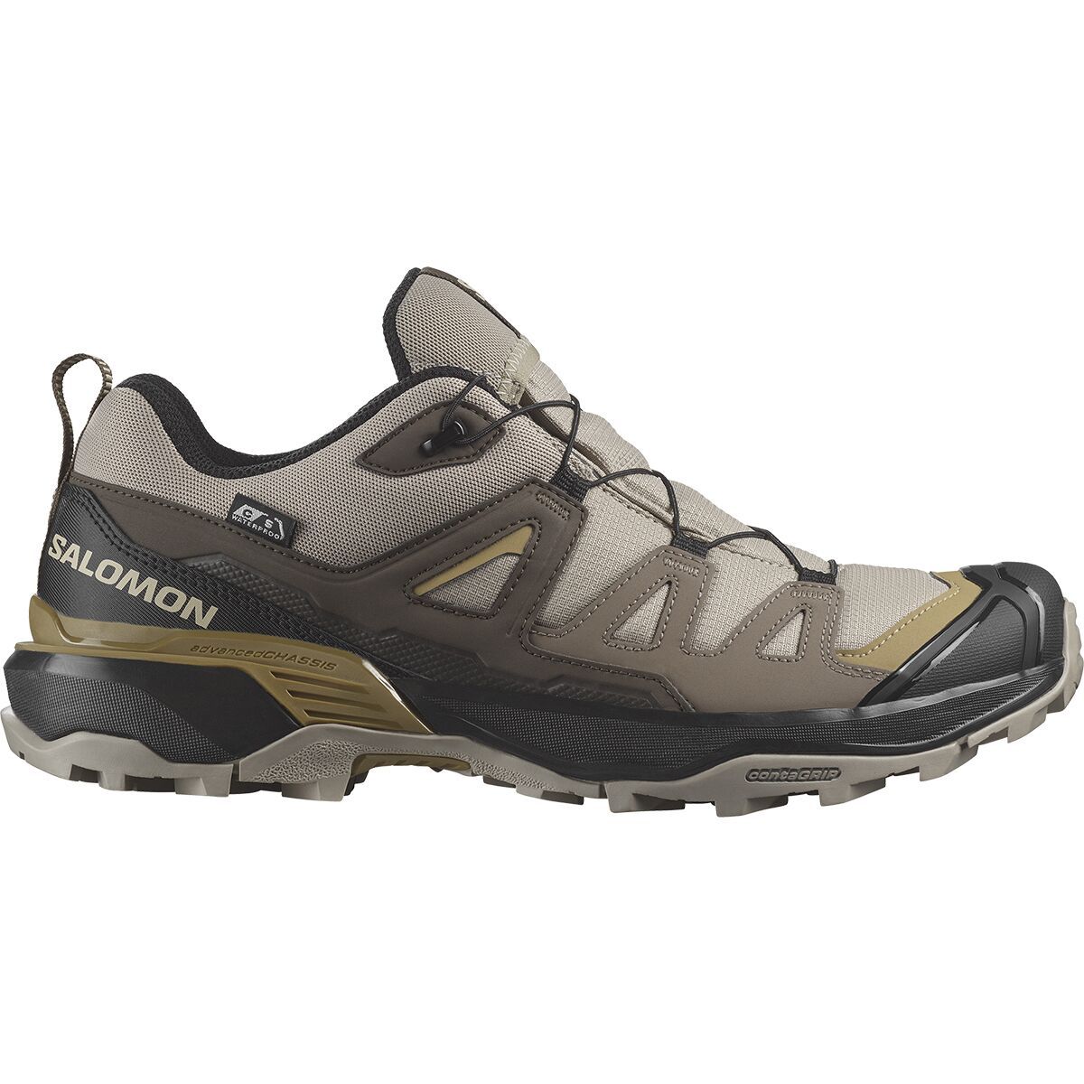 Salomon X Ultra 360 CSWP Shoe - Men's Vintage Khaki/Falcon/Antique Bronze, US 11.5/UK 11.0