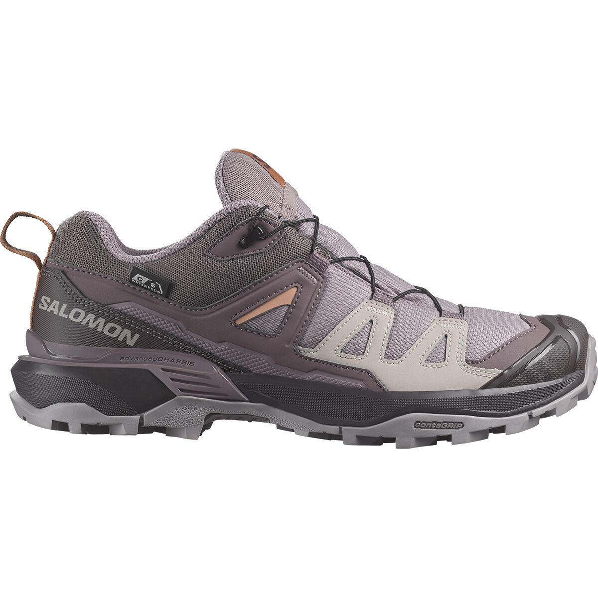 Salomon Salomon X Ultra 360 CSWP Shoe - Women's Quail/Moonscape/Ashes Of Roses, US 7.5/UK 6.0