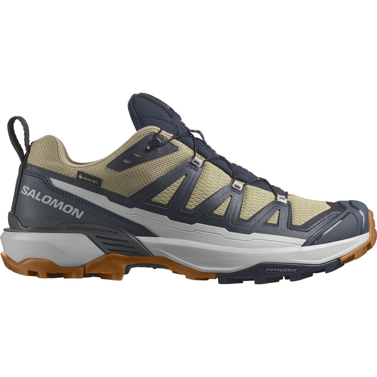 Salomon X Ultra 360 Edge GTX Shoe - Men's Slate Green/Carbon/Glacier Gray, US 12.5/UK 12.0