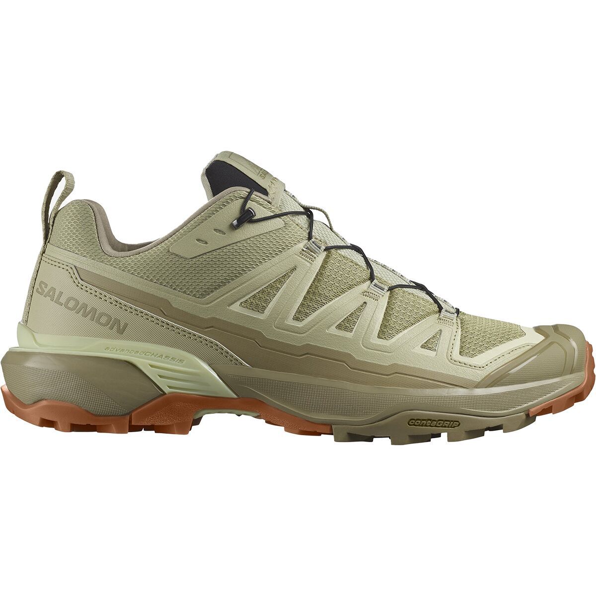 Salomon X Ultra 360 Edge Shoe - Men's Slate Green/Alfalfa/Transparent Yellow, US 8.5/UK 8.0