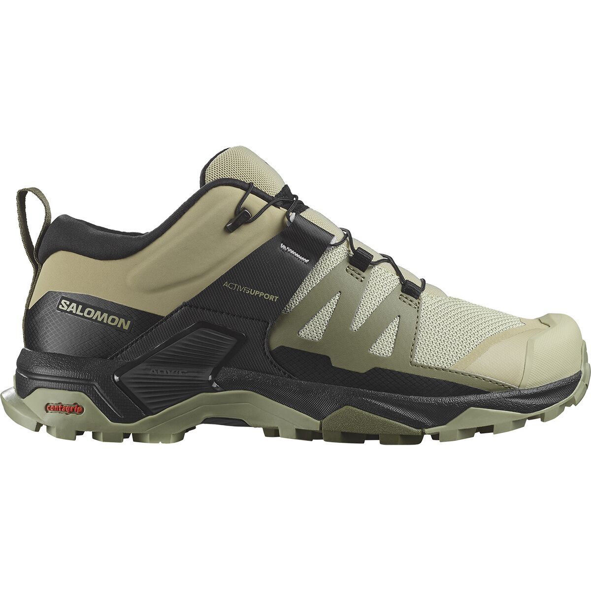 Salomon X Ultra 4 Shoe - Women's Alfalfa/Deep Lichen Green/Tea, US 6.0/UK 4.5