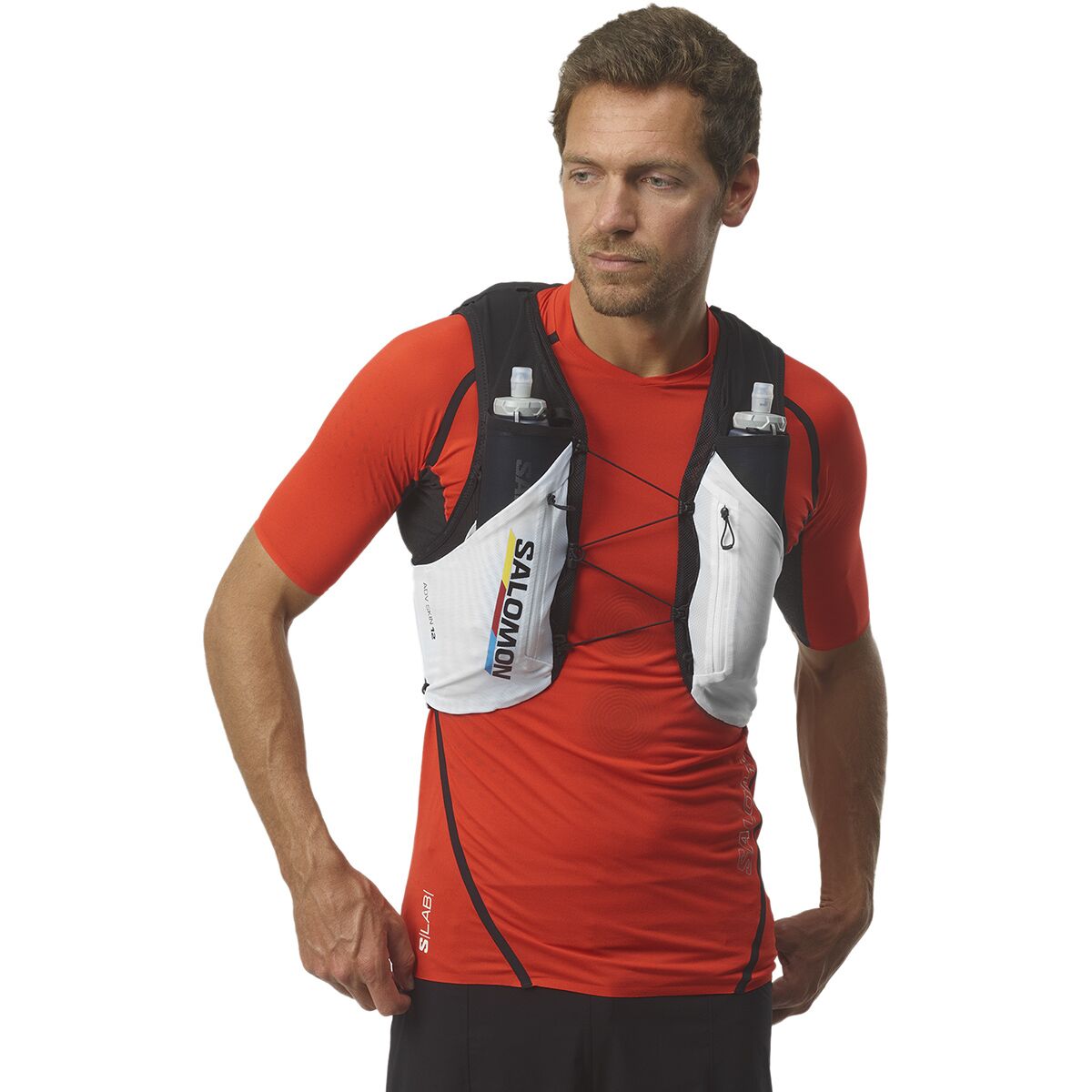 Salomon Adv Skin Race Flag 12L Hydration Vest - Hike & Camp