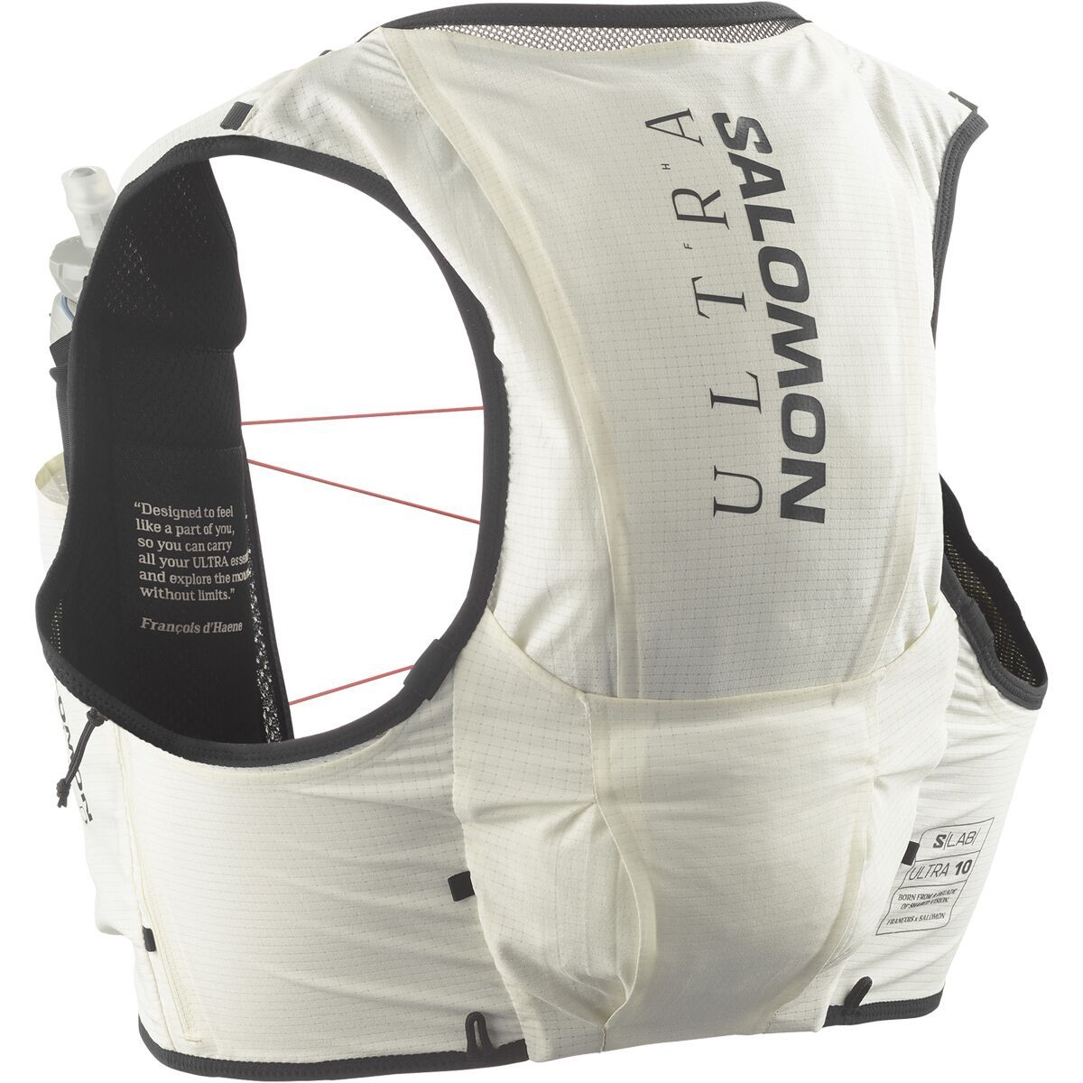 Image of Salomon S/Lab Ultra 10L Hydration Vest Vanilla Ice/Black, M