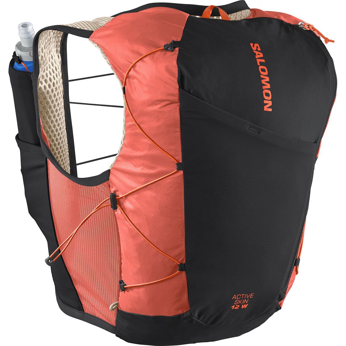 Salomon Active Skin 12L Running Hydration Vest + Flasks - Women
