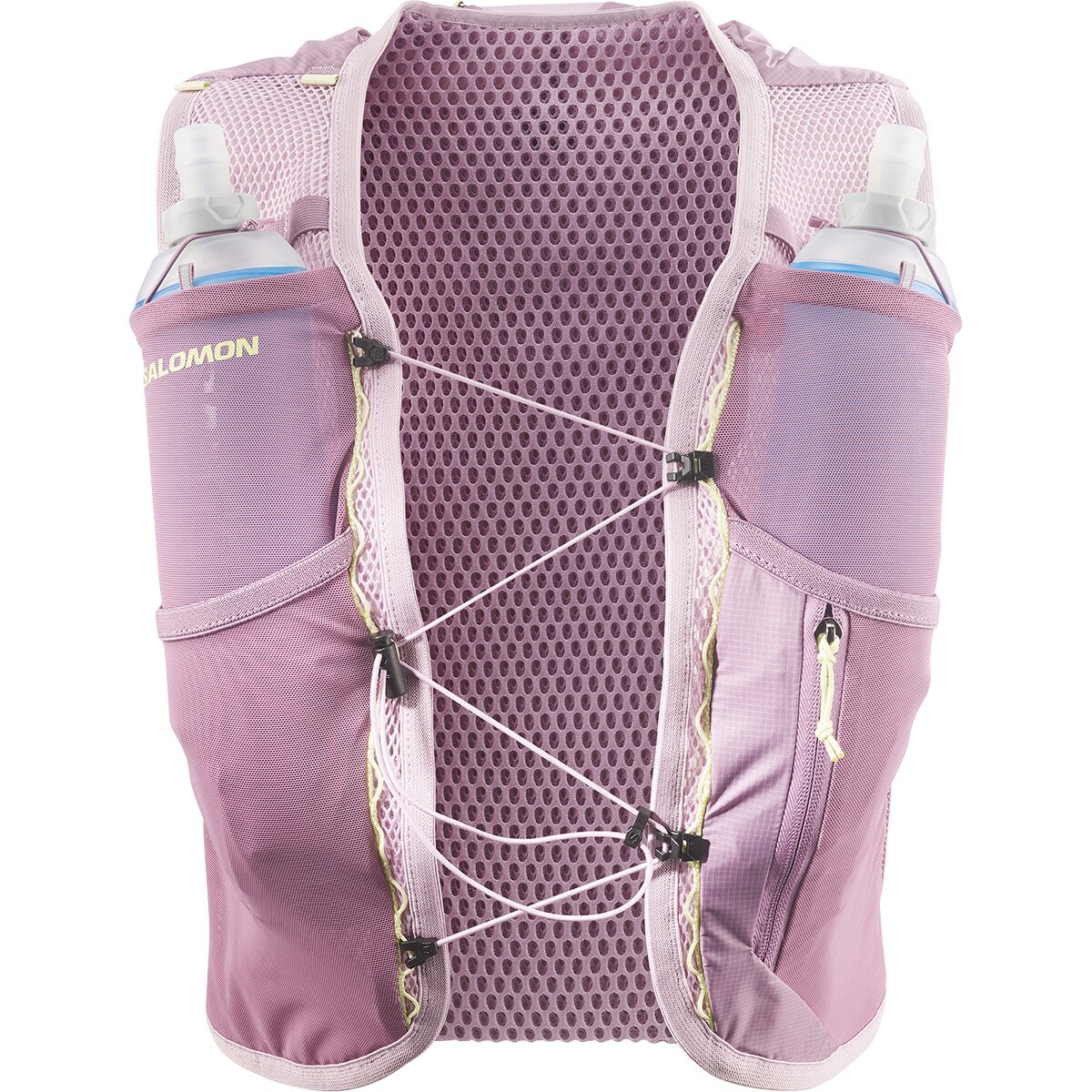 Salomon Salomon Active Skin 4L Hydration Pack Set - Women's Dusky Orchid/Dawn Pink/Butterfly, XS