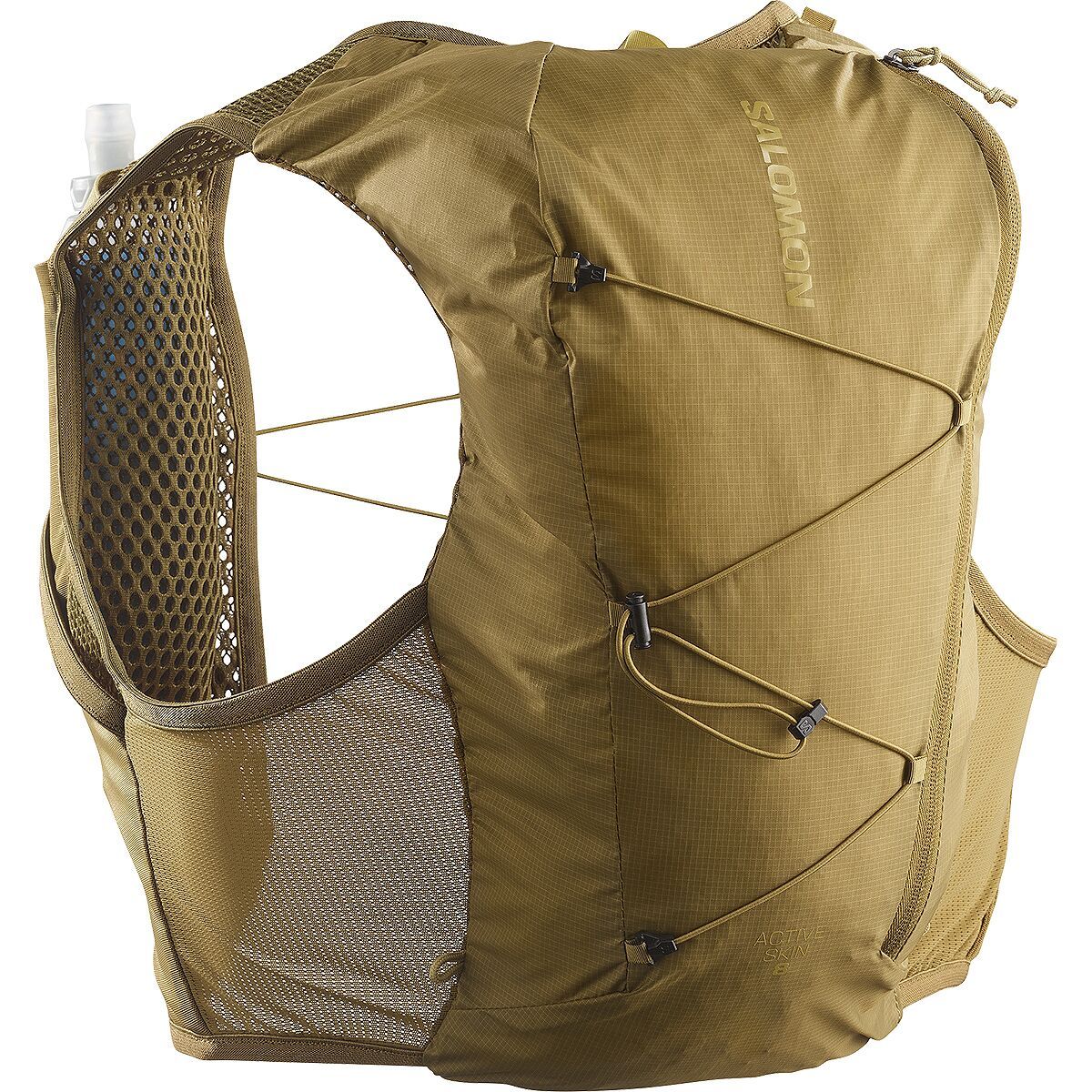 Image of Salomon Active Skin 8L Hydration Vest Set Brilliant Olive/Willow, L