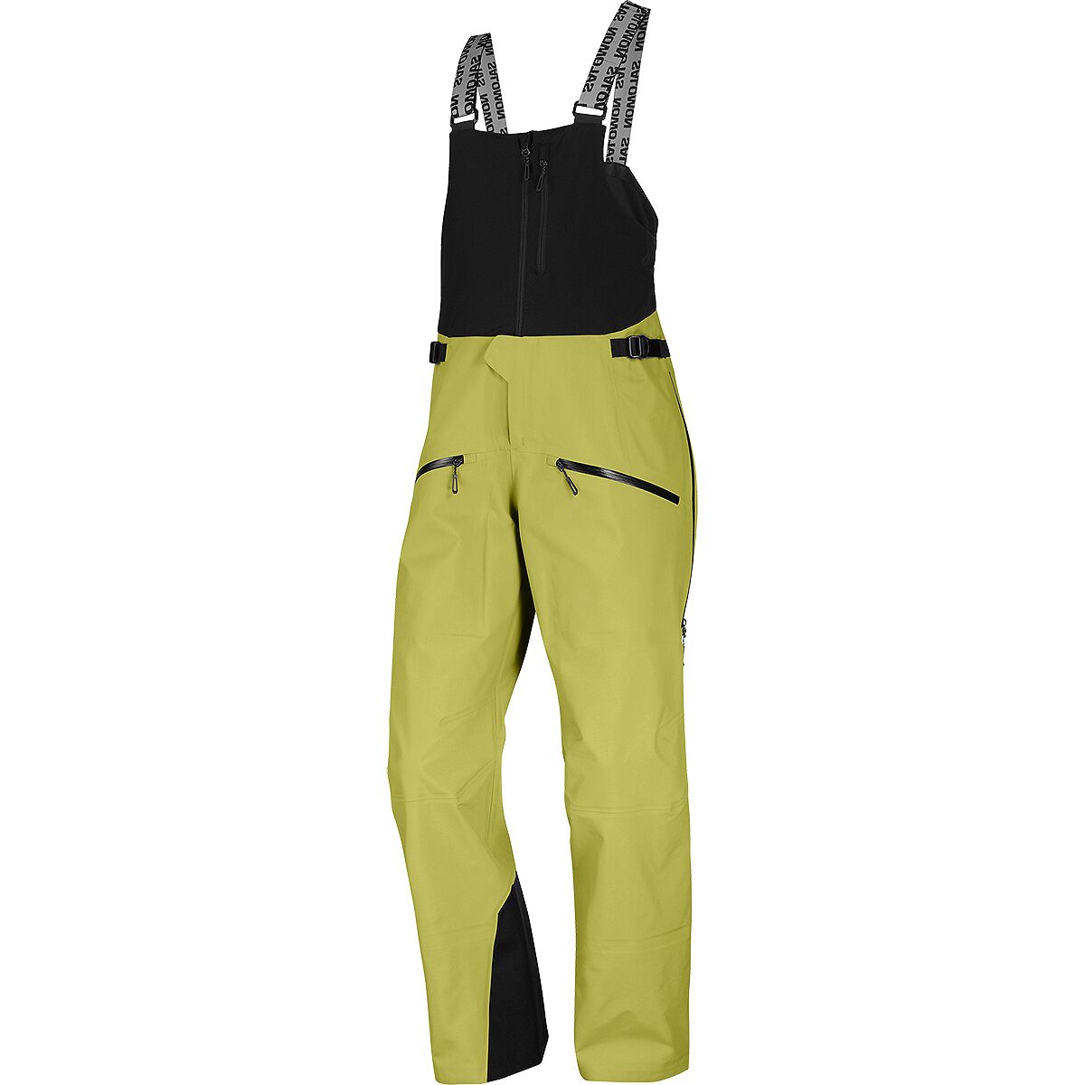 Image of Salomon Absolute Bib Pant - Men's Cardamon Seed, L