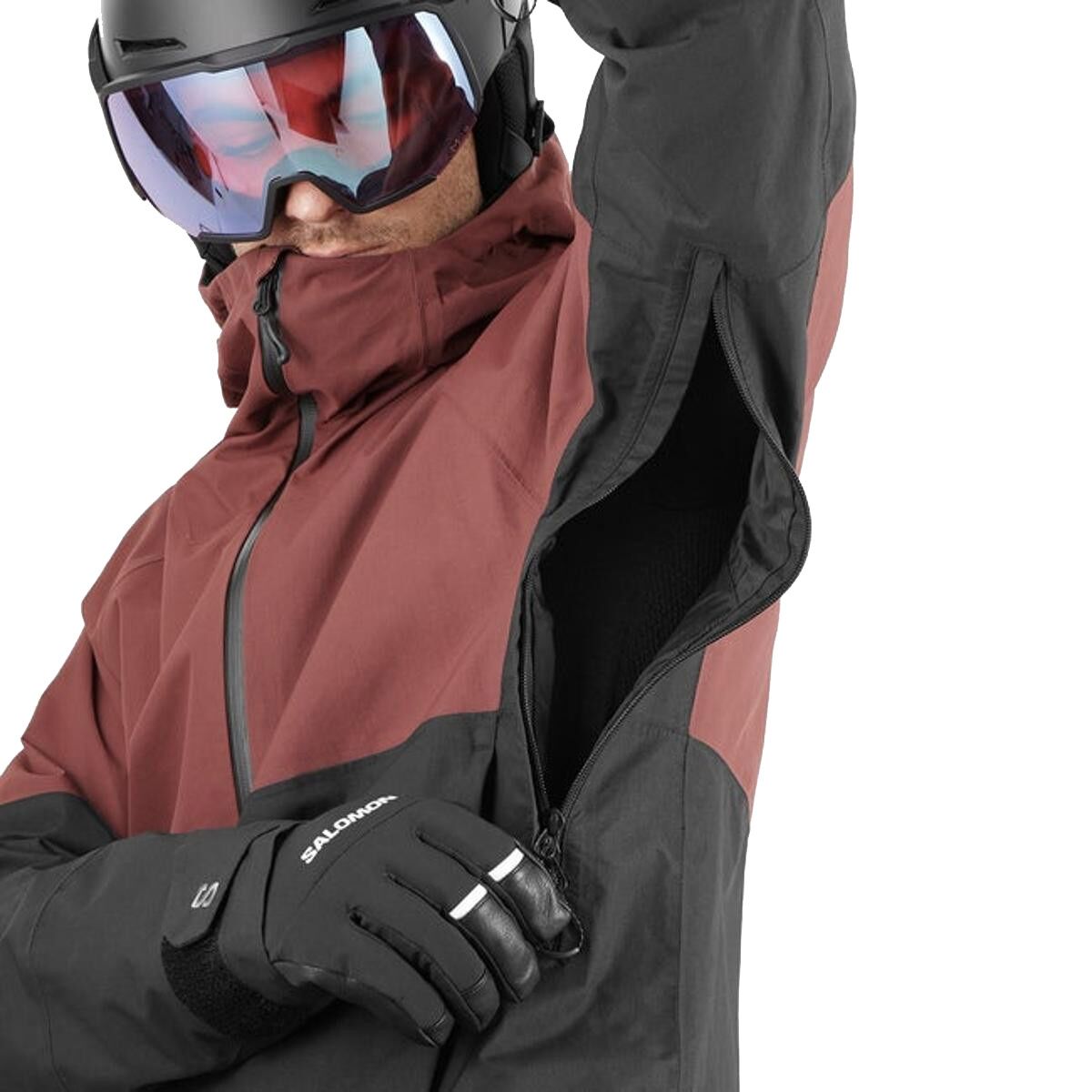 Salomon Mens Transfer Anorak Jacket 2025 M TRANSFER ANORAK