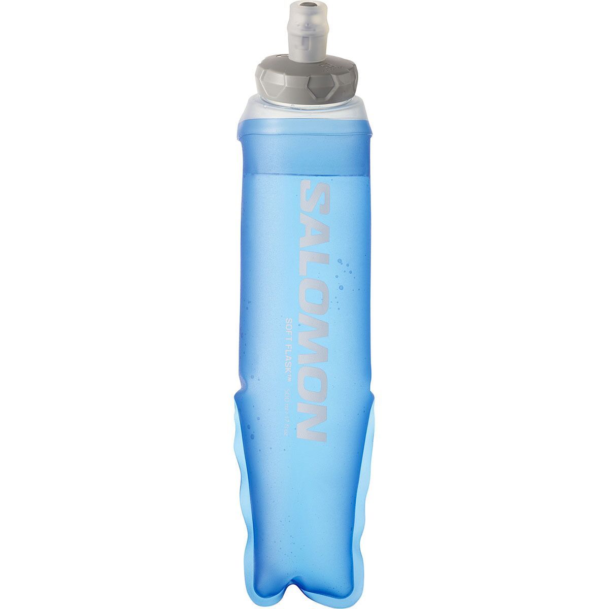 Salomon Soft Flask Ultra 42 500ml Water Bottle Clear Blue