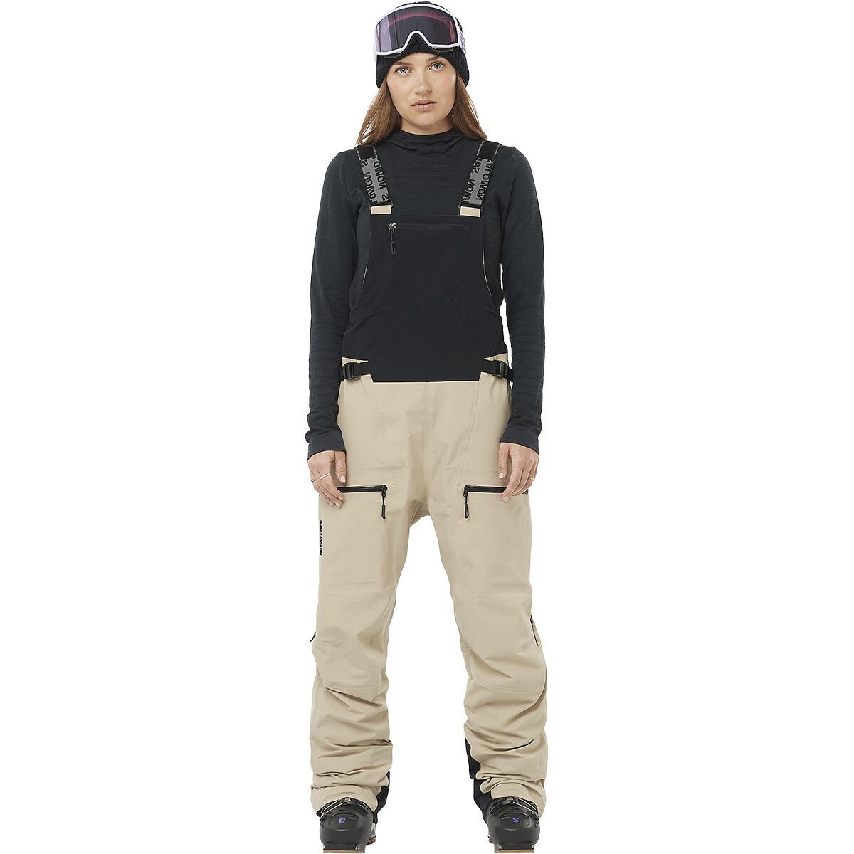 Salomon Salomon Absolute Bib - Women's White Pepper, M