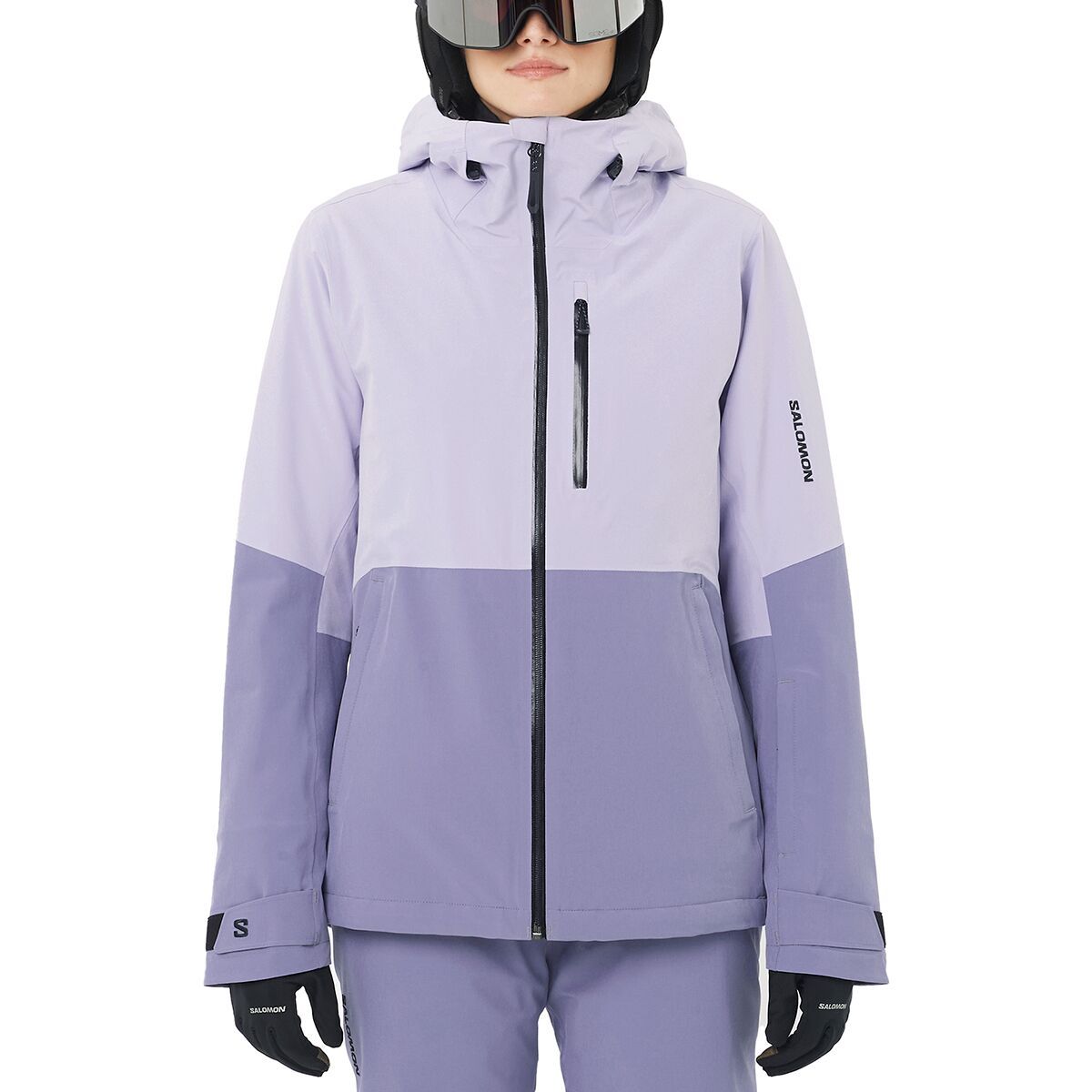 Image of Salomon Highland Jacket - Women's Cosmic Sky/Blue Granite, S