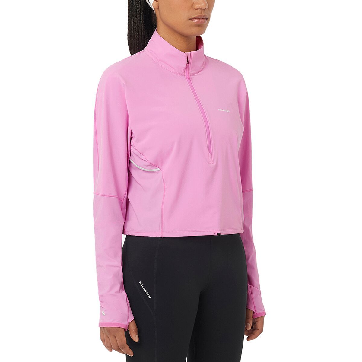 Salomon Sense Aero Hybrid Crop Pullover - Women's