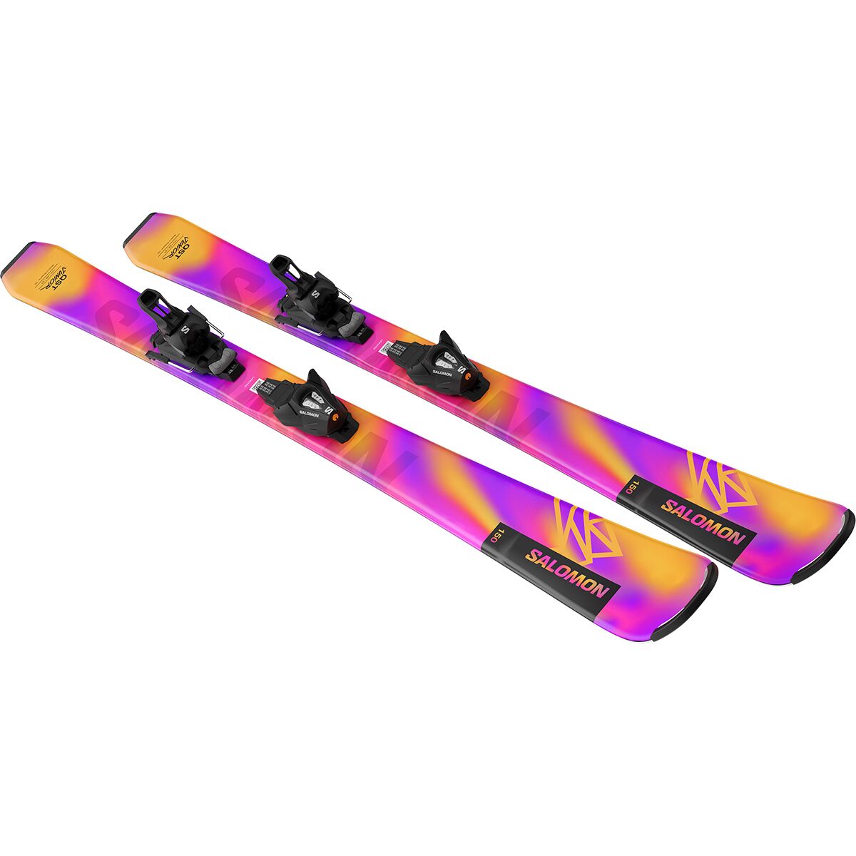Salomon LUX Jr S Ski + C5 GW J75 RH Binding - 2026 - Kids' - Kids