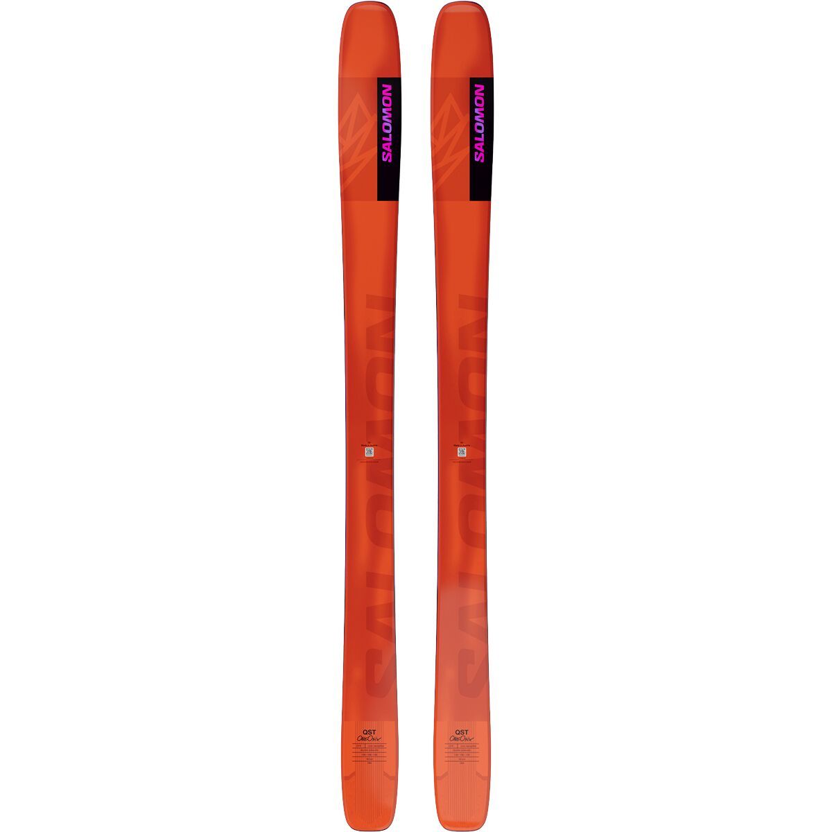 Image of Salomon QST 106 Ski - 2025 Neon Punch/Pastel Neon Purple 1, 173cm