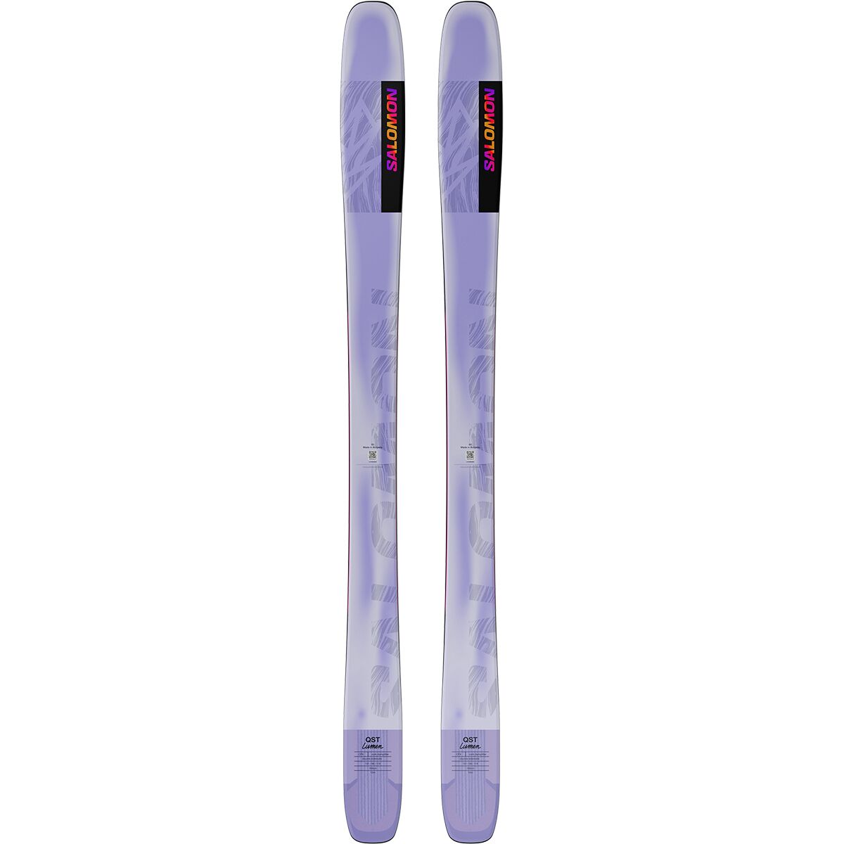 Salomon Salomon QST LUMEN 98 Ski - 2025 - Women's Lilac Breeze/Rhodamine Red/Saffron, 152cm