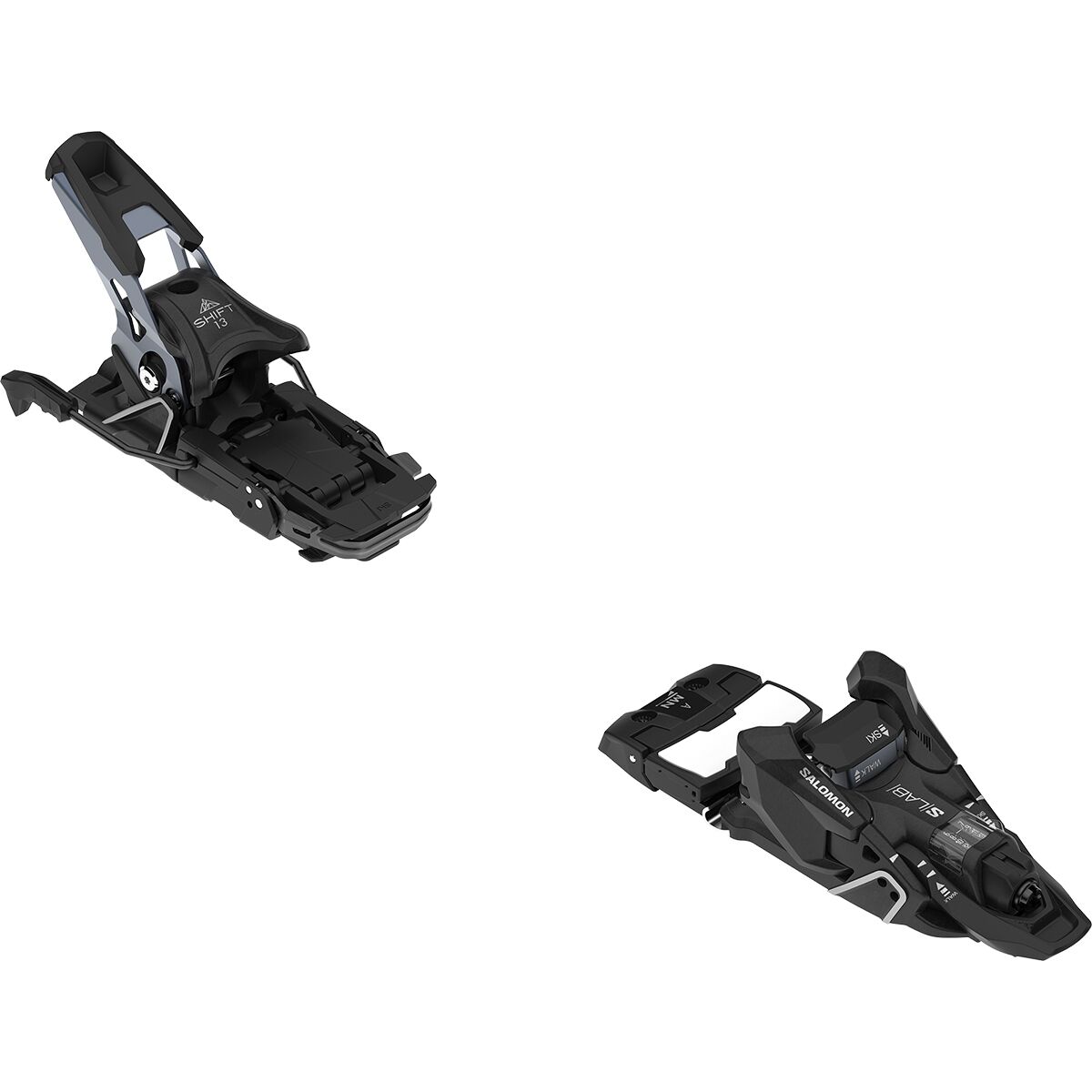 Image of Salomon S/LAB Shift 2 13 MN Binding - 2027 Black/Silver Metallic, 120mm