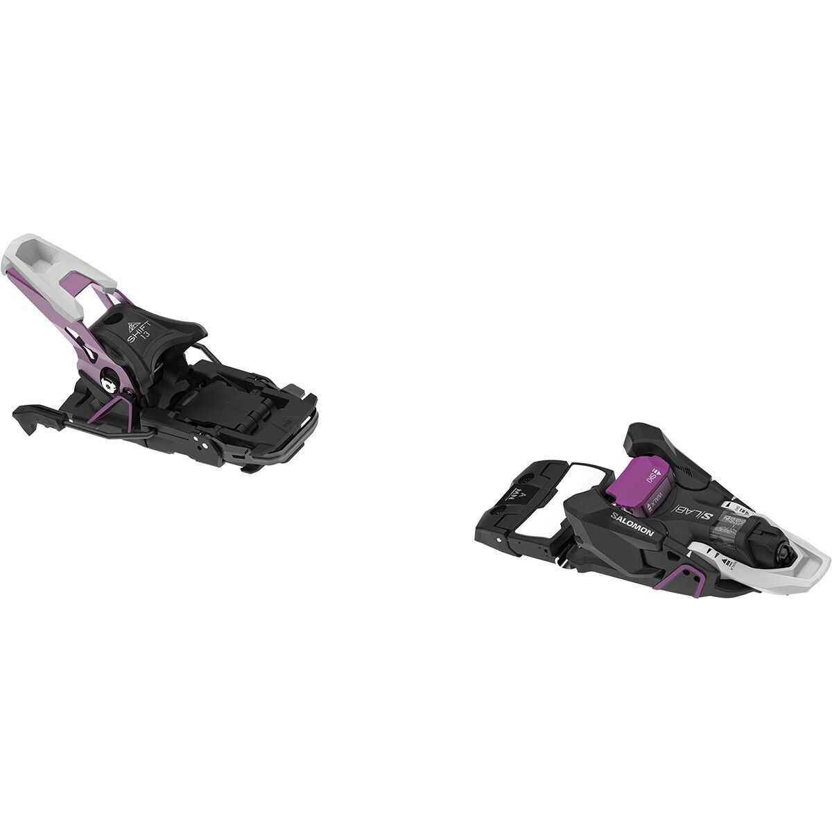Image of Salomon S/LAB Shift 2 13 MN Binding - 2026 Byzantium/Black/Silver Metallic, 110mm