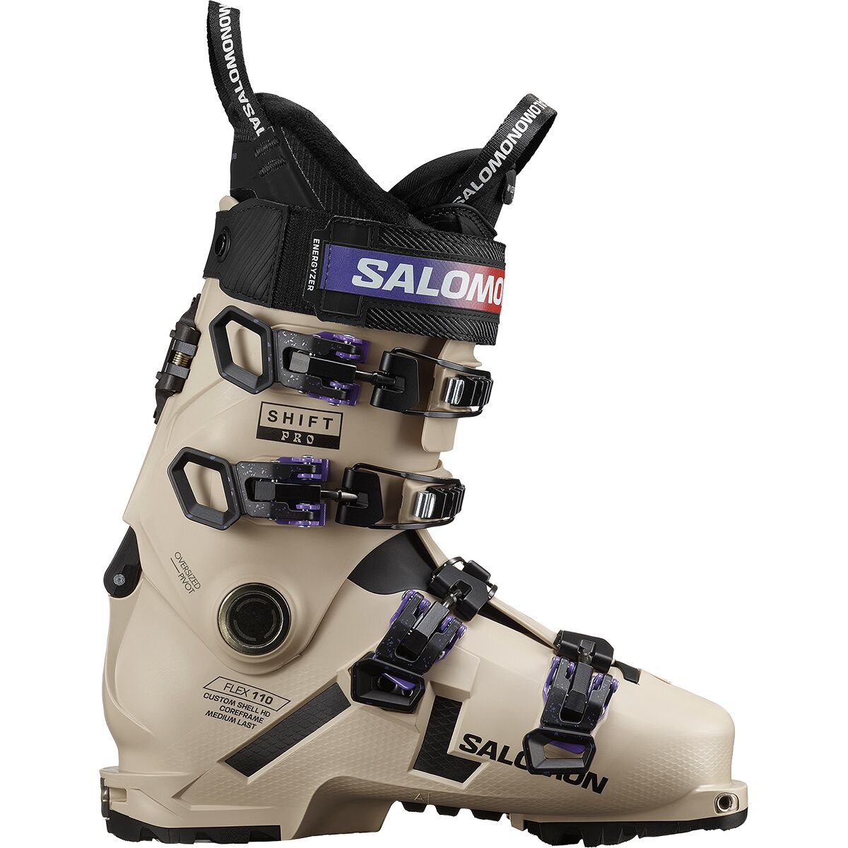 Image of Salomon Shift Pro 110 AT GW Boot - 2025 - Women's Humus/Black/Black, 26.5