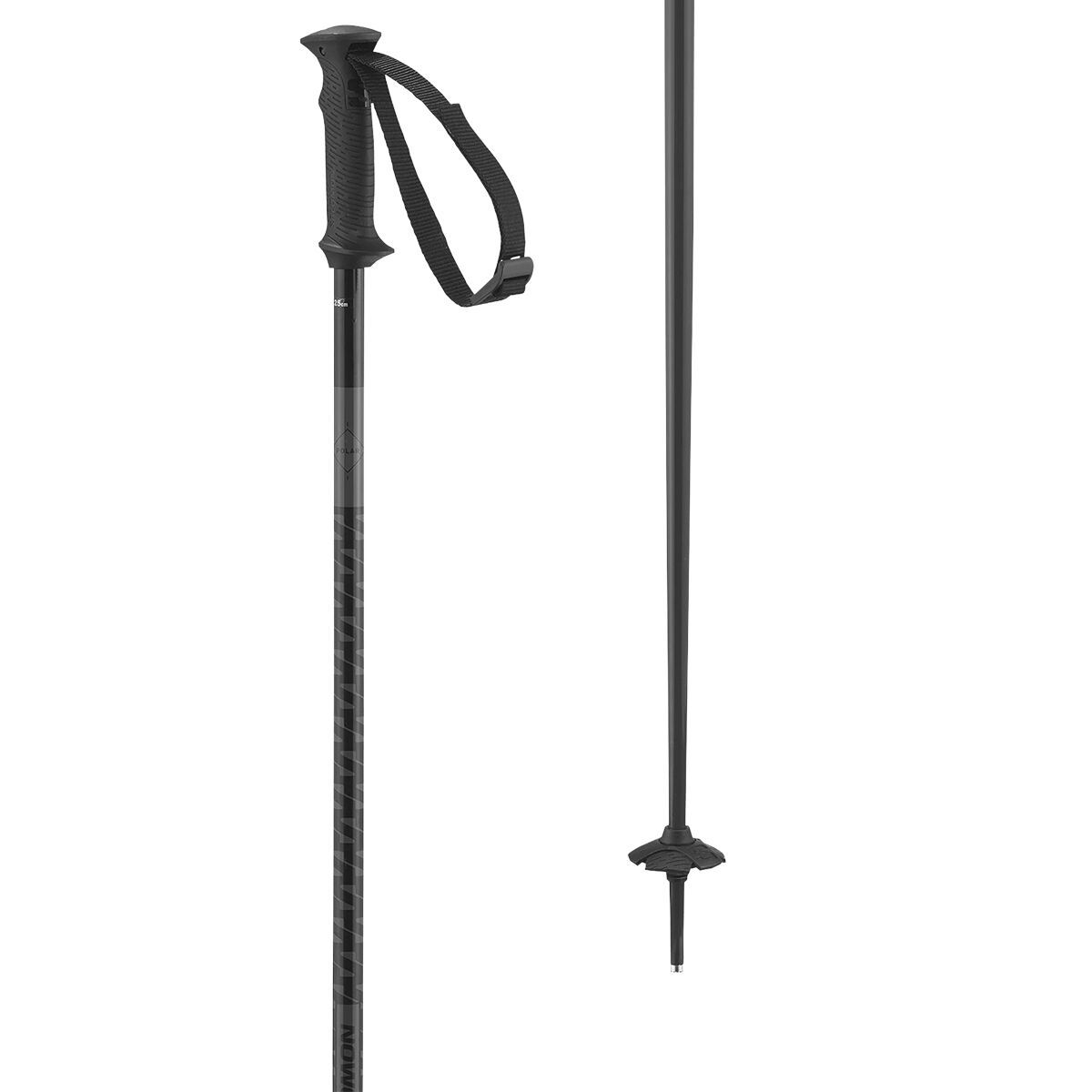Image of Salomon Polar Access Ski Poles Black, 115cm