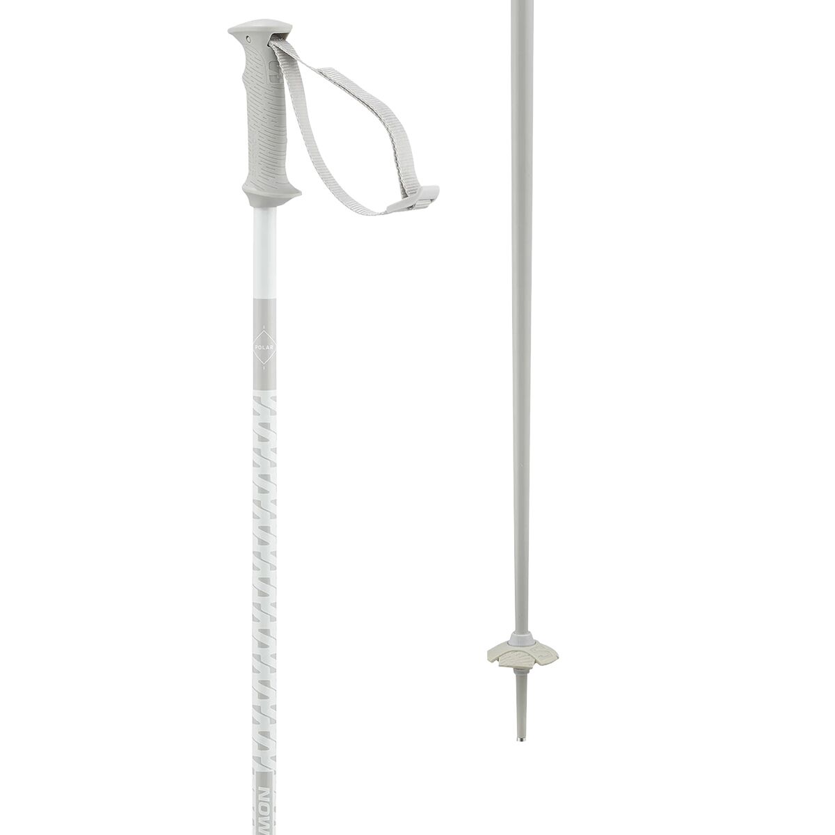 Image of Salomon Polar Access Ski Poles White, 120cm
