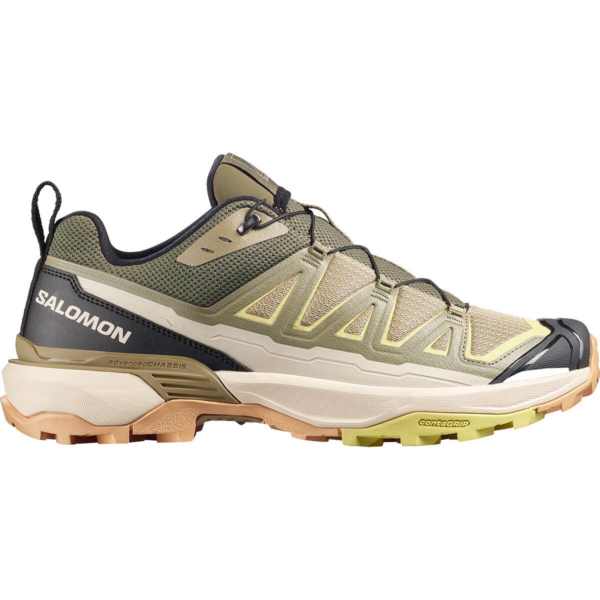 Image of Salomon X Ultra 360 Edge Hiking Shoe - Men's Aloe/Slate Green/Endive, US 10.0/UK 9.5