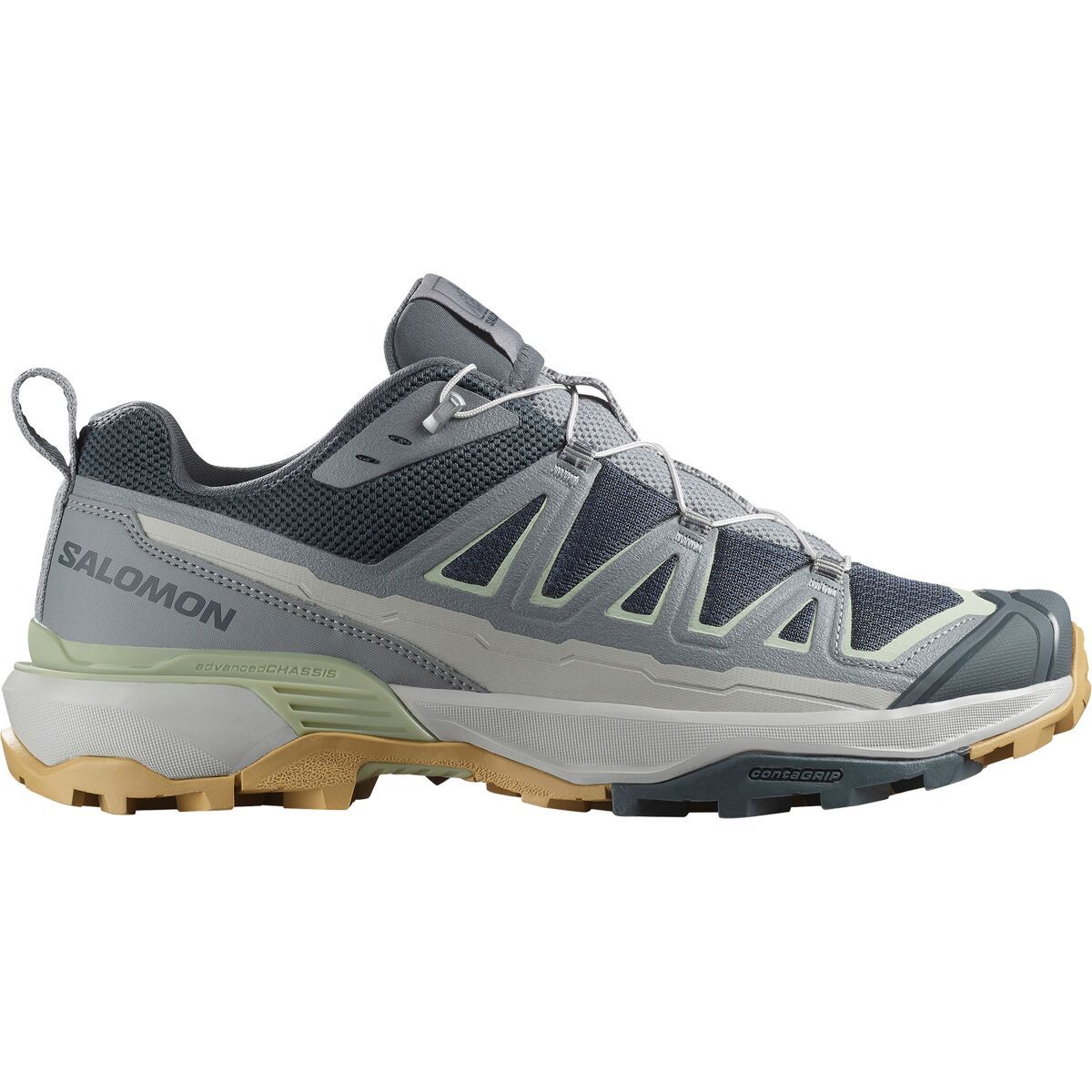 Image of Salomon X Ultra 360 Edge Hiking Shoe - Men's Turbulence/Monument/Sea Foam, US 8.5/UK 8.0