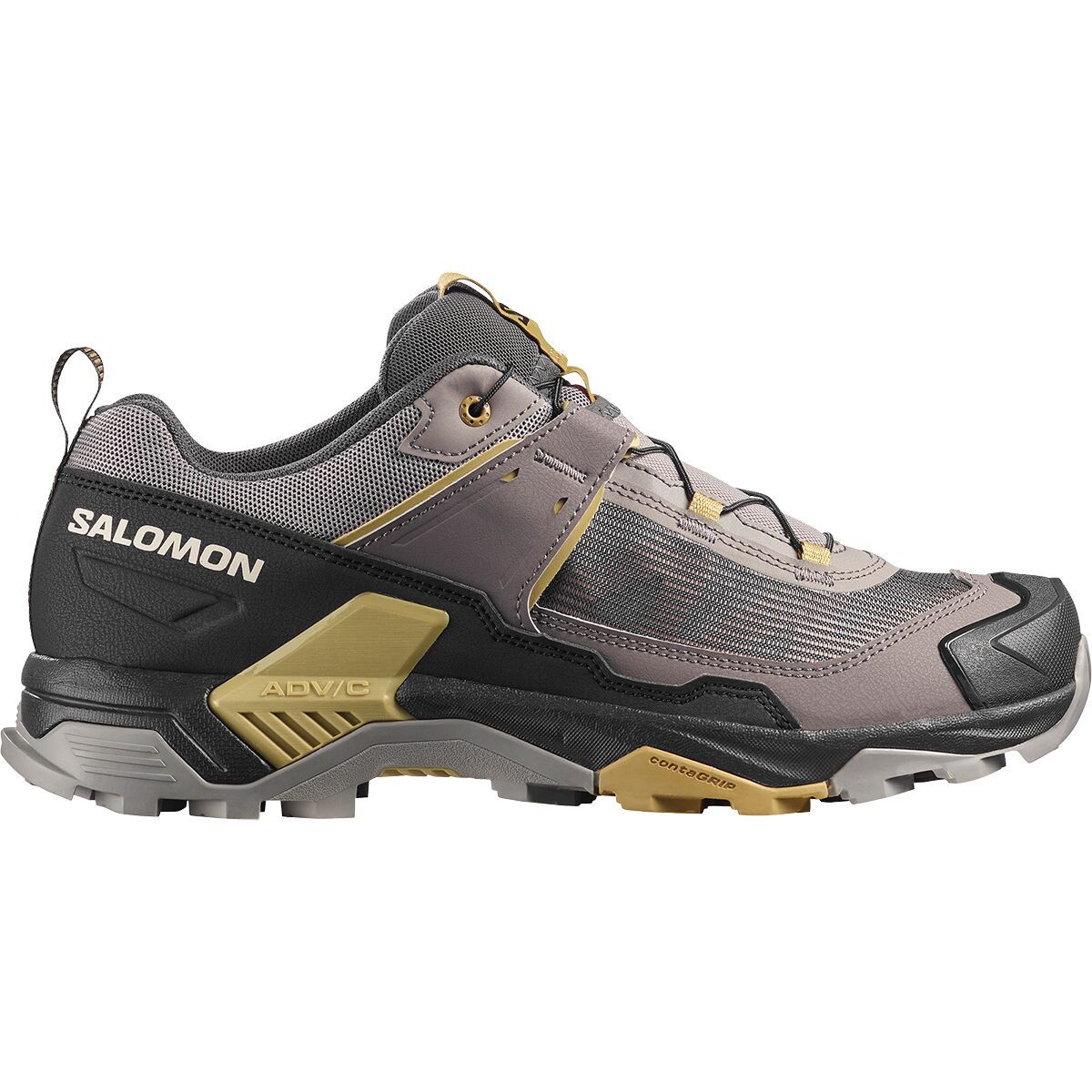 Image of Salomon X Ultra 5 Hiking Shoe - Men's Cloudburst/Black/Willow, US 11.0/UK 10.5