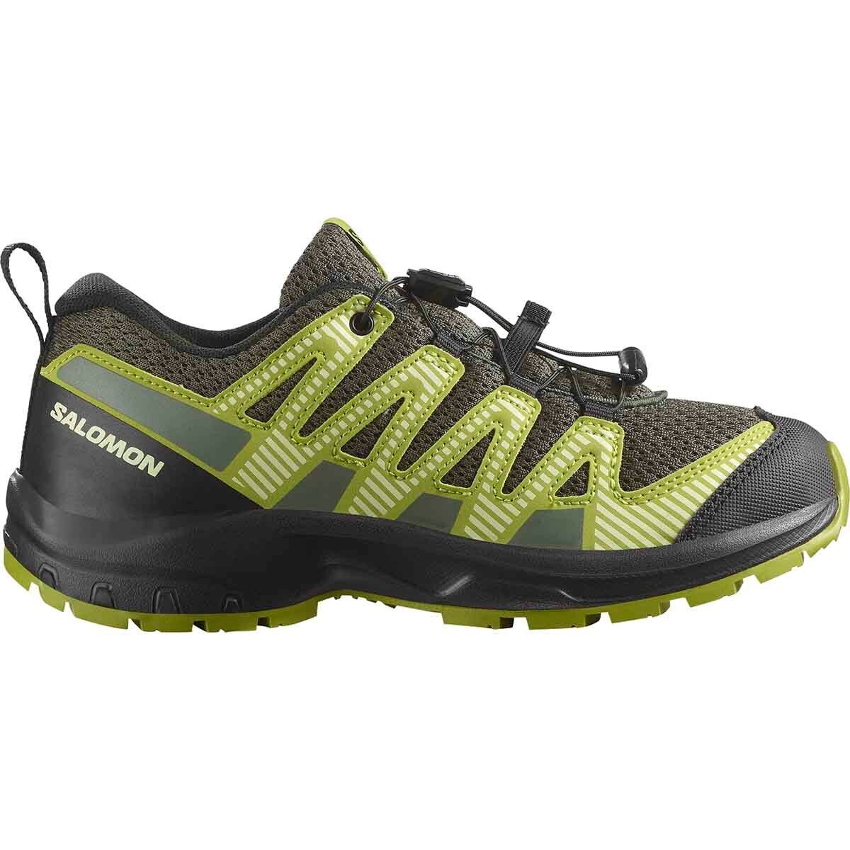 Image of Salomon XA Pro V8 Shoe - Kids' Urban Chic/Black/Dark Citron, 4.0
