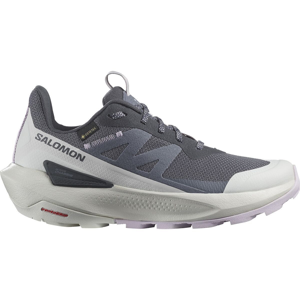 Image of Salomon Elixir Activ GTX Shoe - 2024 - Women's India Ink/Glacier Gray/Orchid Petal, US 10.5/UK 9.0